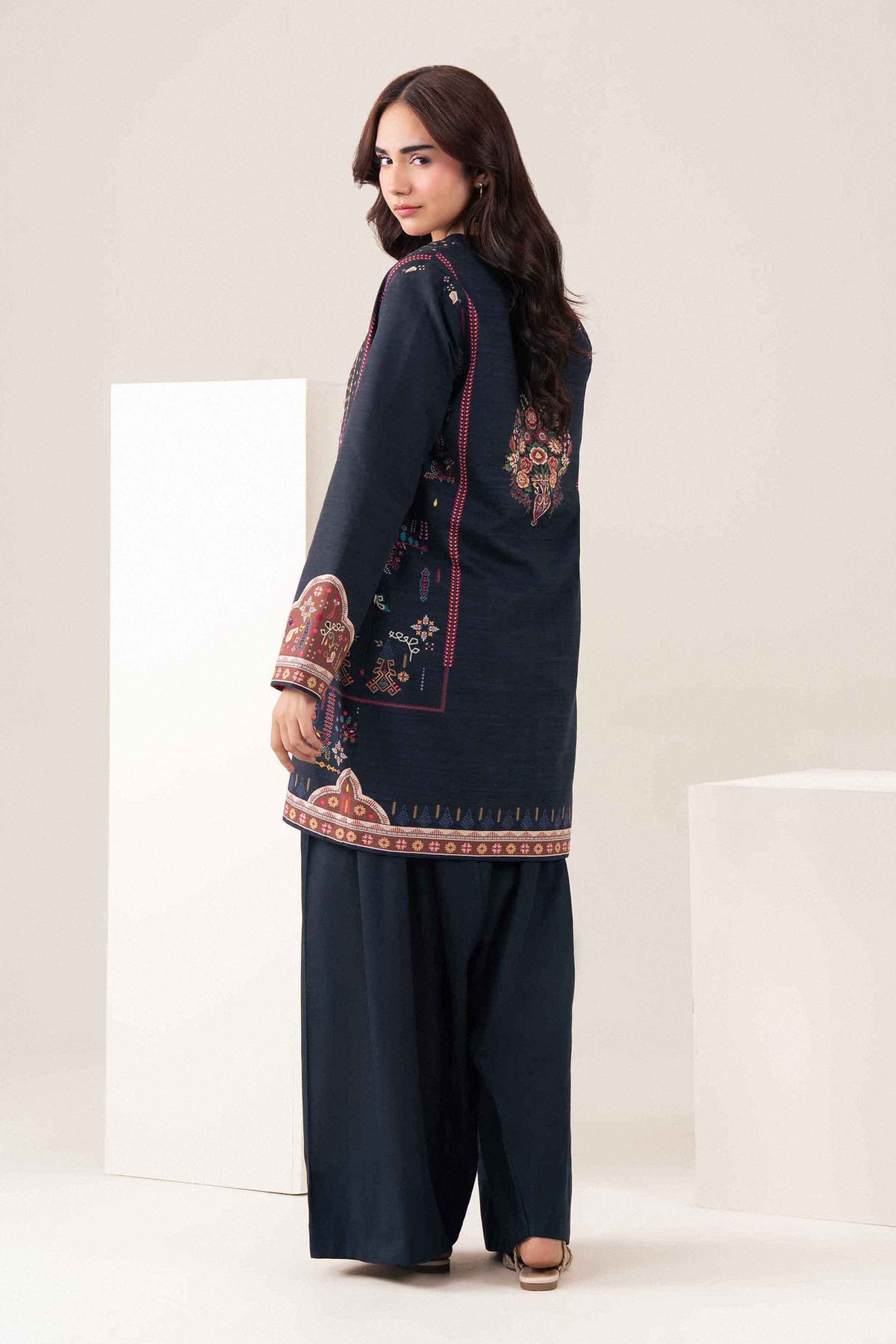 Printed Jacket - ST1J-PRET26WV2-2 for Women - Pret Collection | Nishat UAE | Shop Online