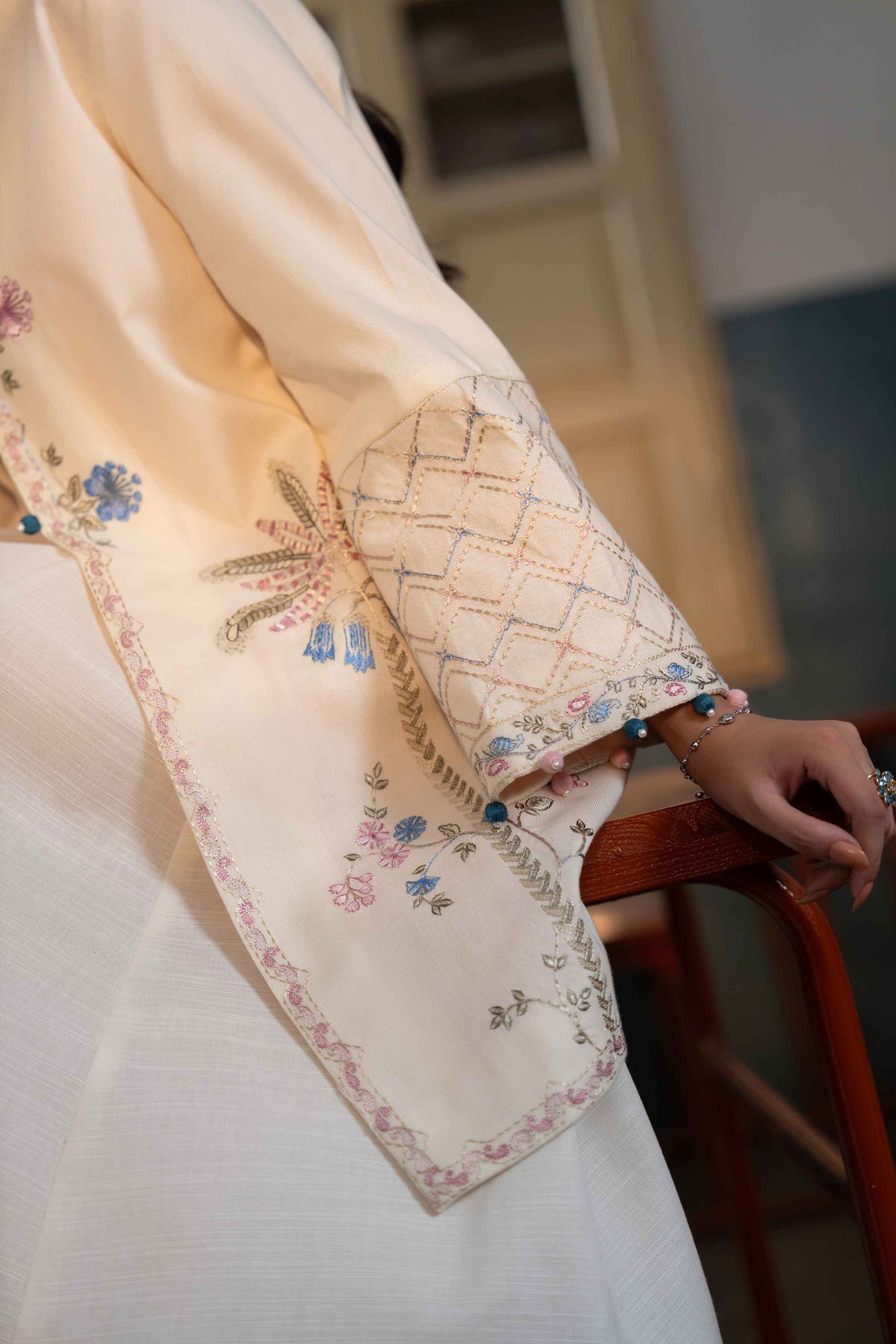 Embroidered Jacket - ST1JE-PRET26WV2-7 for Women - Pret Collection | Nishat UAE | Shop Online