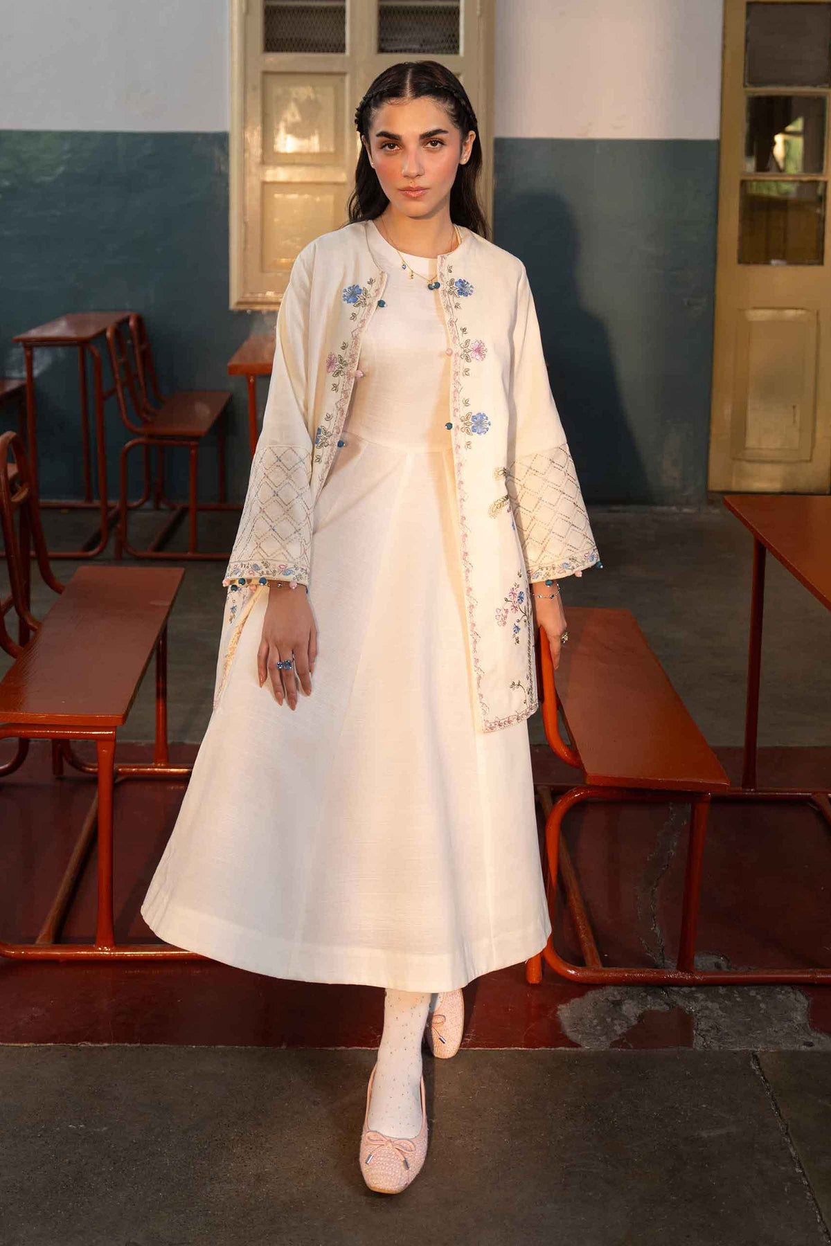Embroidered Jacket - ST1JE-PRET26WV2-7 for Women - Pret Collection | Nishat UAE | Shop Online