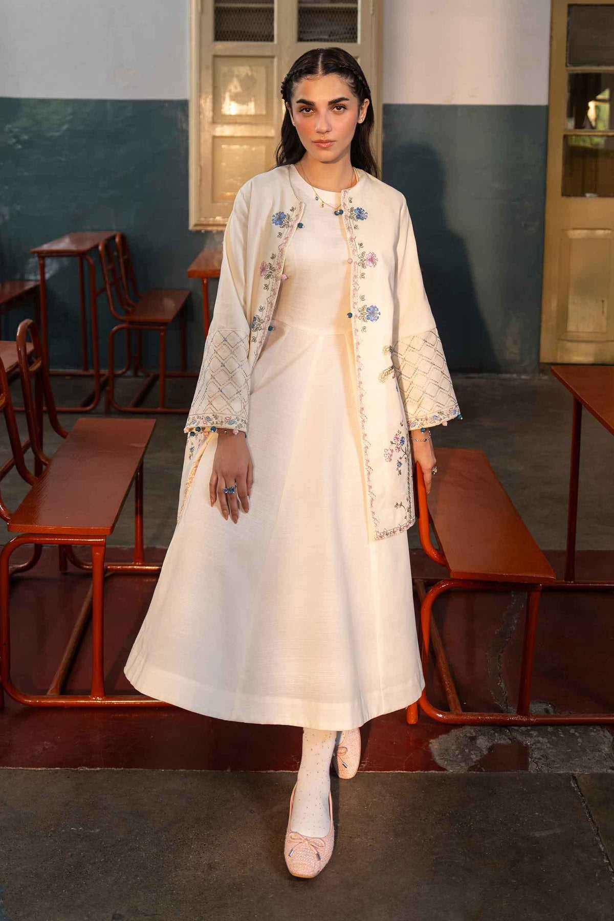Embroidered Jacket - ST1JE-PRET26WV2-7 for Women - Pret Collection | Nishat UAE | Shop Online