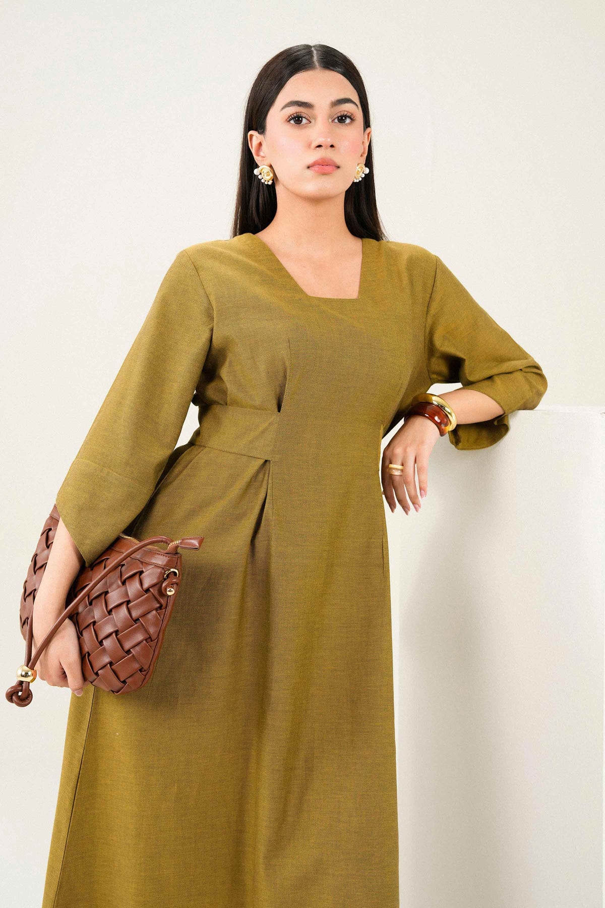 Solid Dress - ST1SE-AURA26WV3-1