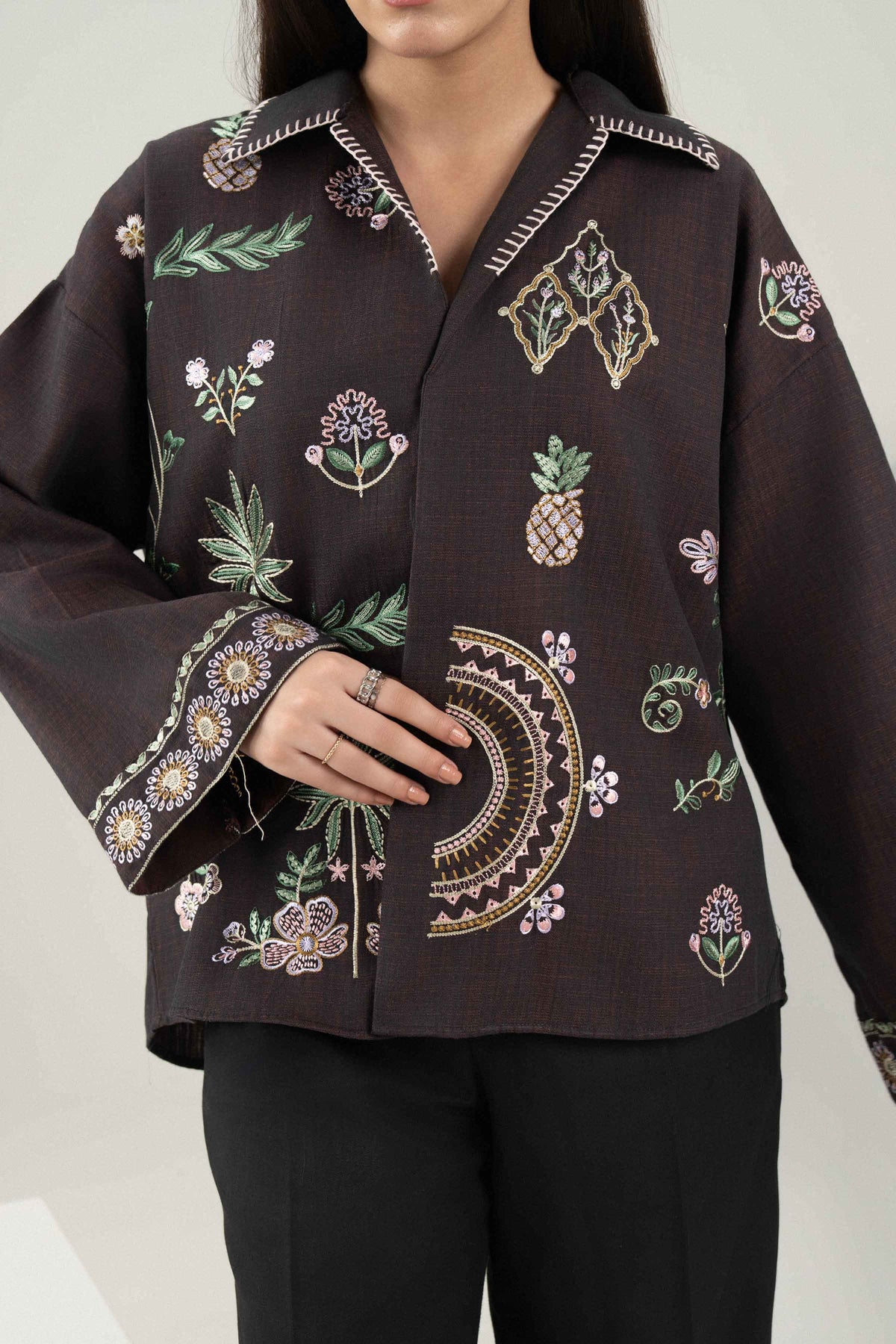 Embroidered Shirt - ST1SE-AURA26WV3-2
