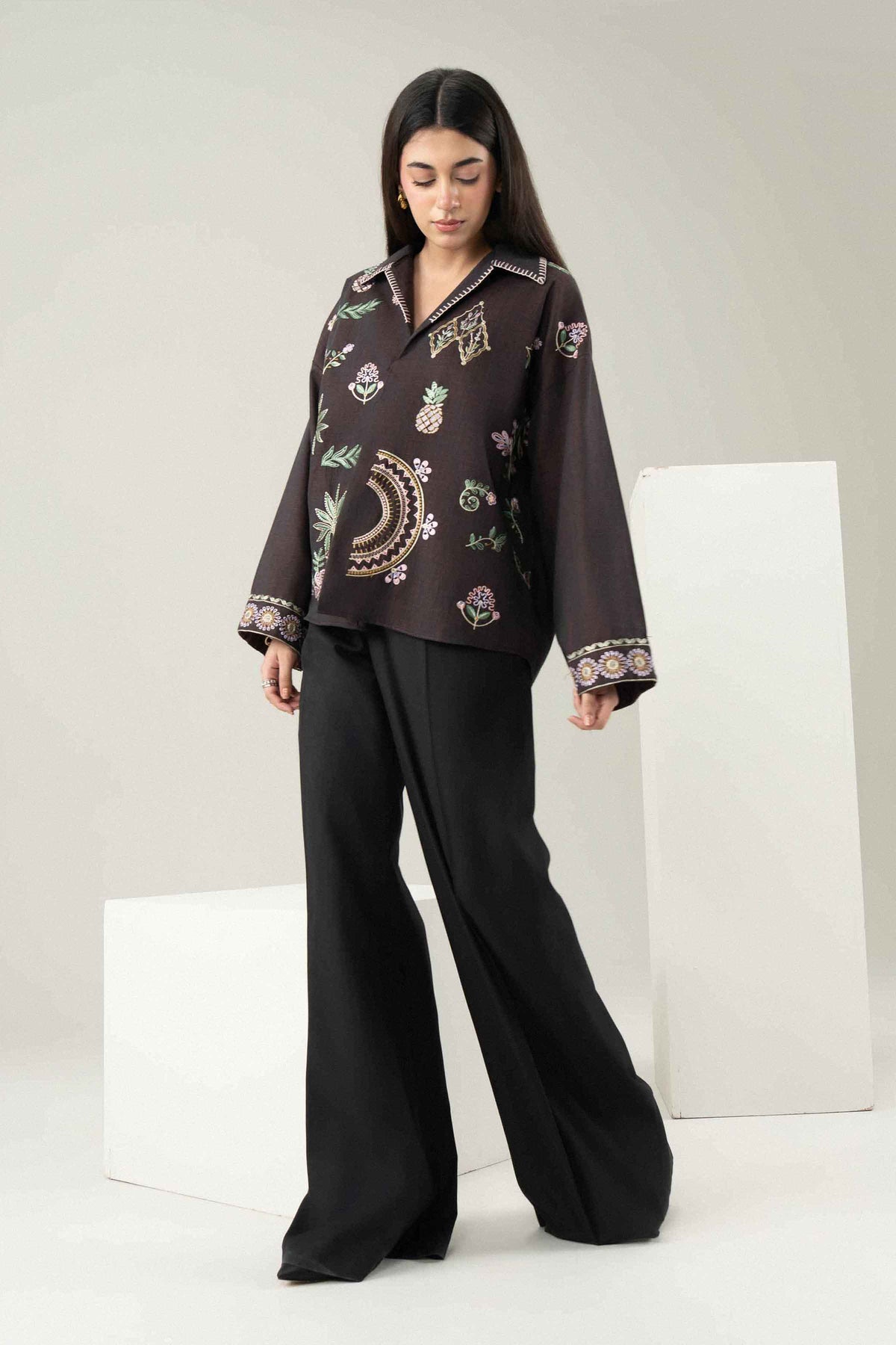 Embroidered Shirt - ST1SE-AURA26WV3-2