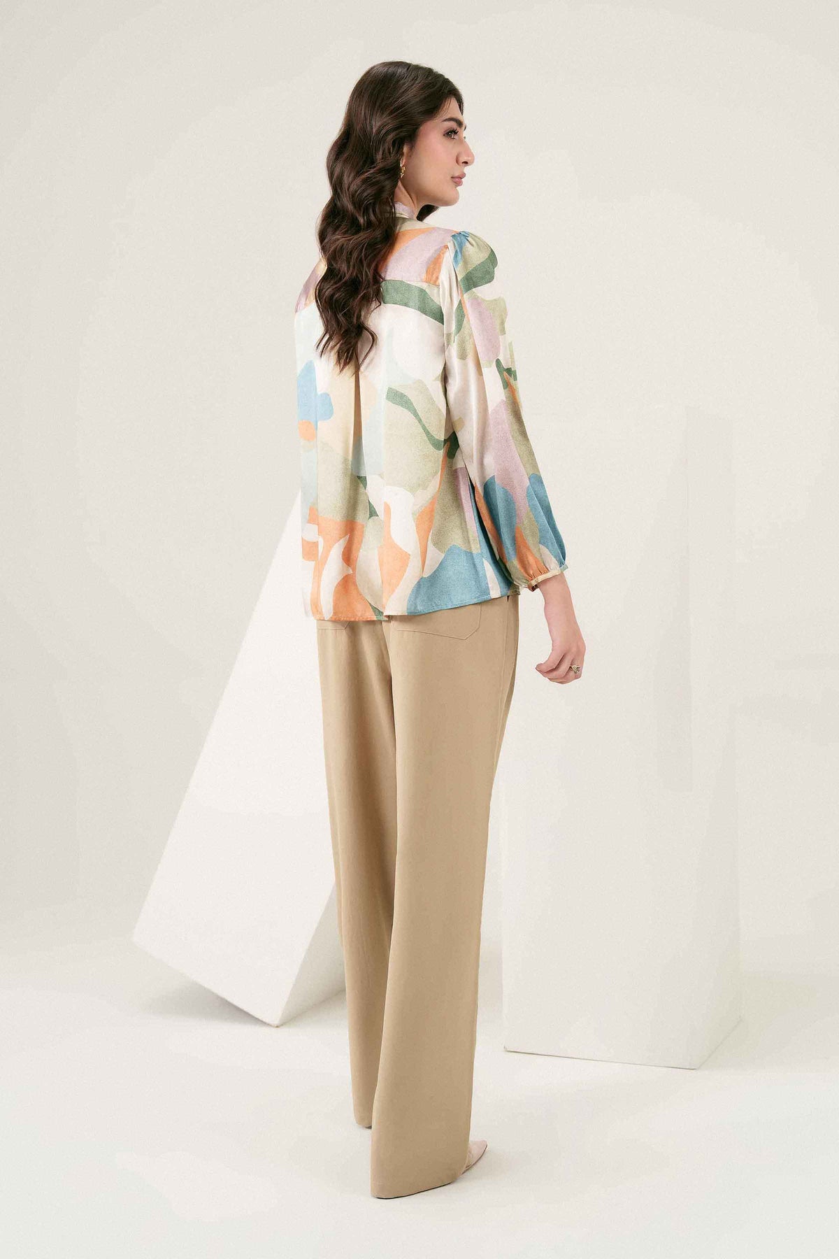 Printed Tunic - ST1SE-AURA26WV3-6 for Women - Pret Collection | Nishat UAE | Shop Online