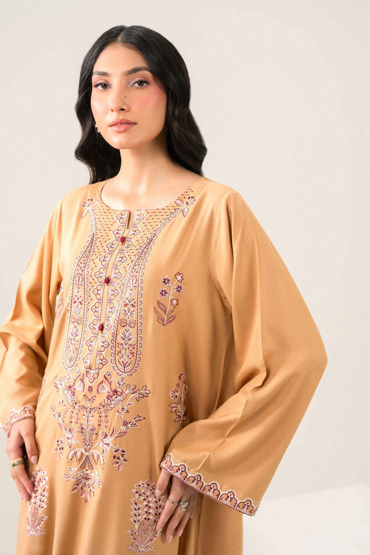 Embroidered Jalabiya - ST1SE-JALA26WV2-2 for Women -  Pret Collection | Nishat UAE | Shop Online