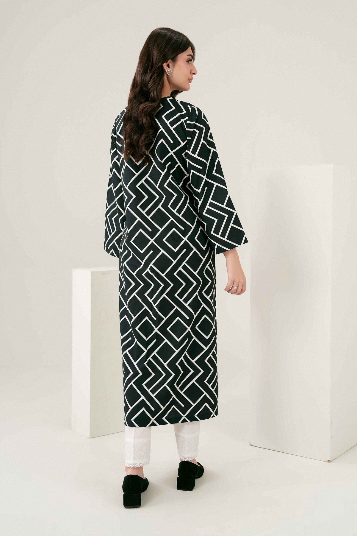 Printed Shirt - ST1SE-PRET26WV1-2 for Women - Pret Collection | Nishat UAE | Shop Online