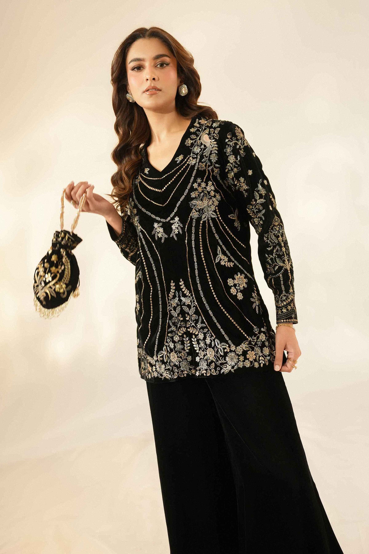 2 Piece - Embroidered Suit - ST2JTE-LUXE26WV1-2 for, - Pret Collection | Nishat | Shop Online 