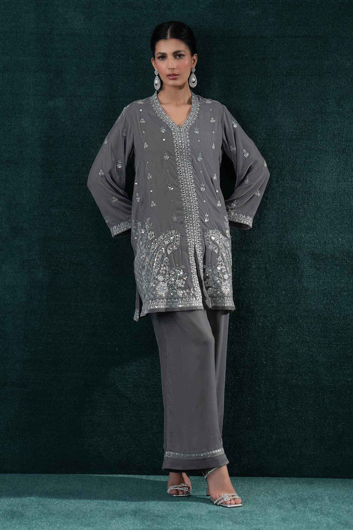 2 Piece - Embroidered Suit - ST2PE-BOUT26WV1-14