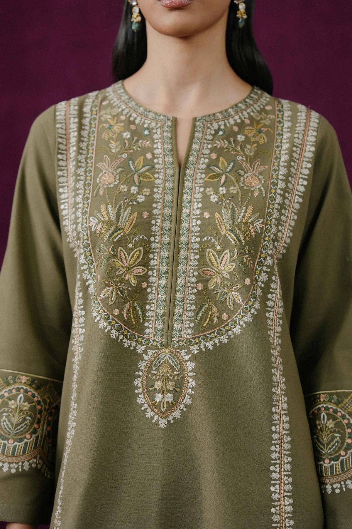 2 PIECE - EMBROIDERED SUIT - ST2PE-BOUT26WV2-22 for Women - Boutique Collection | Nishat UAE | Shop Online 