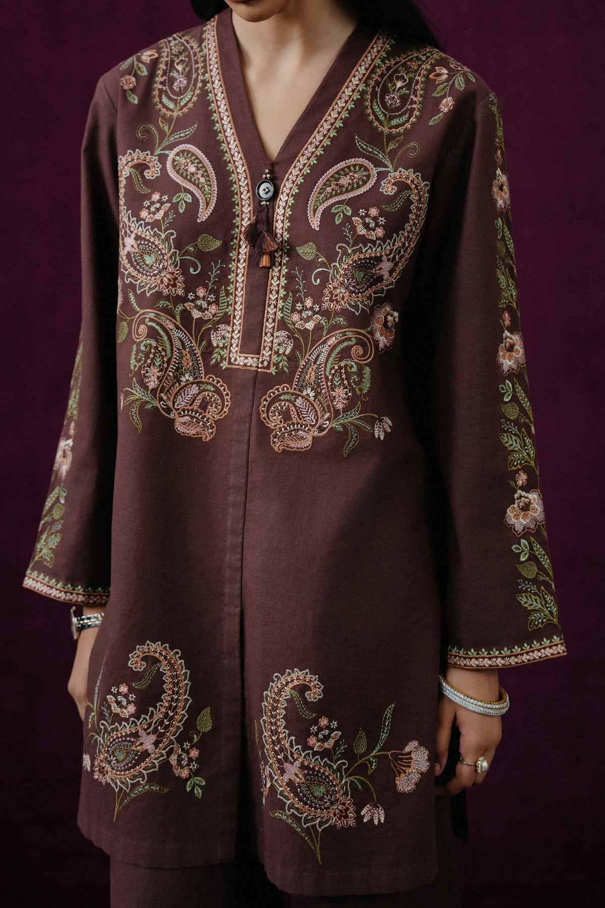 2 PIECE - EMBROIDERED SUIT - ST2PE-BOUT26WV2-23 for Women - Boutique Collection | Nishat UAE | Shop Online 