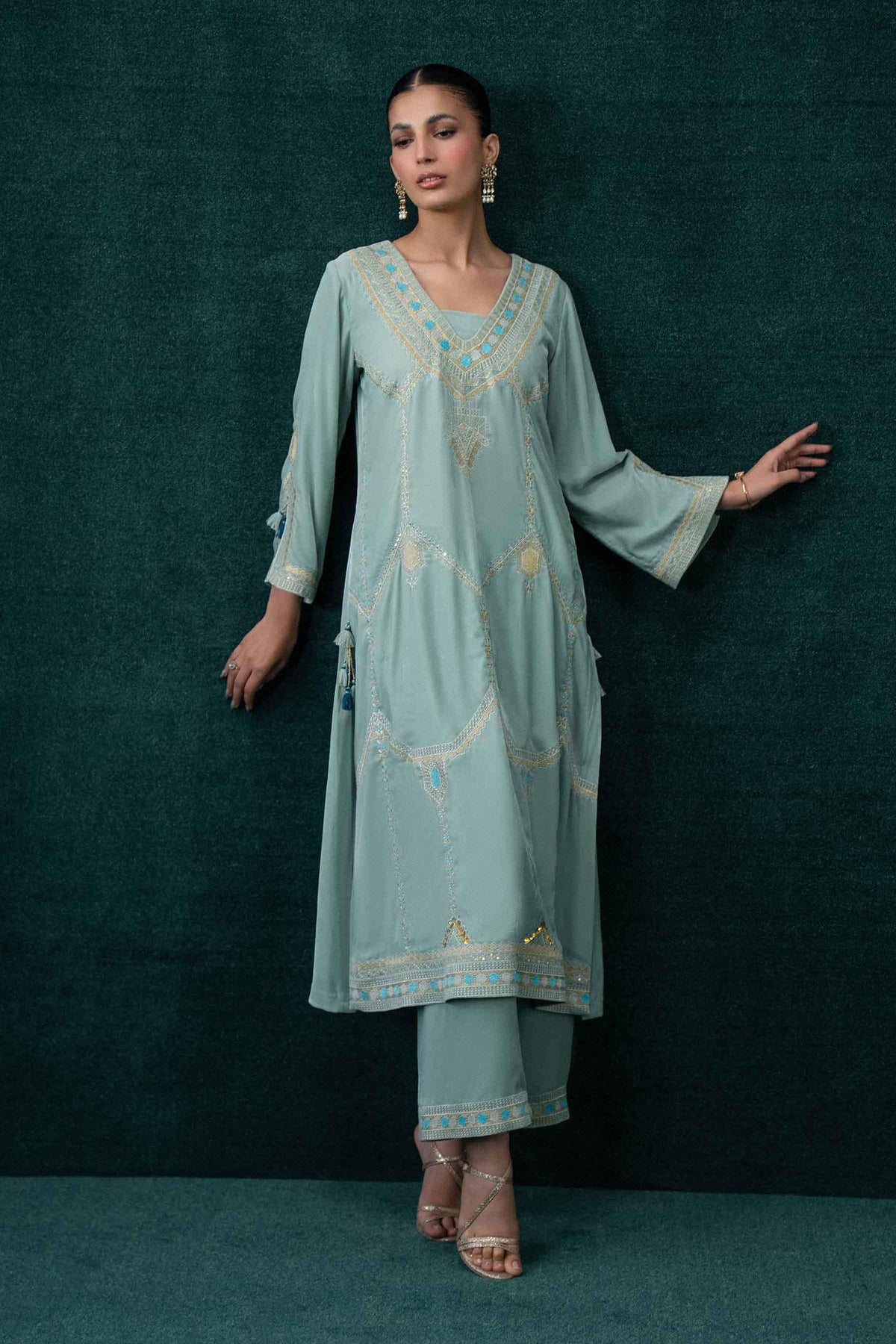 2 Piece - Embroidered Suit - ST2PE-BOUT26WV2-7
