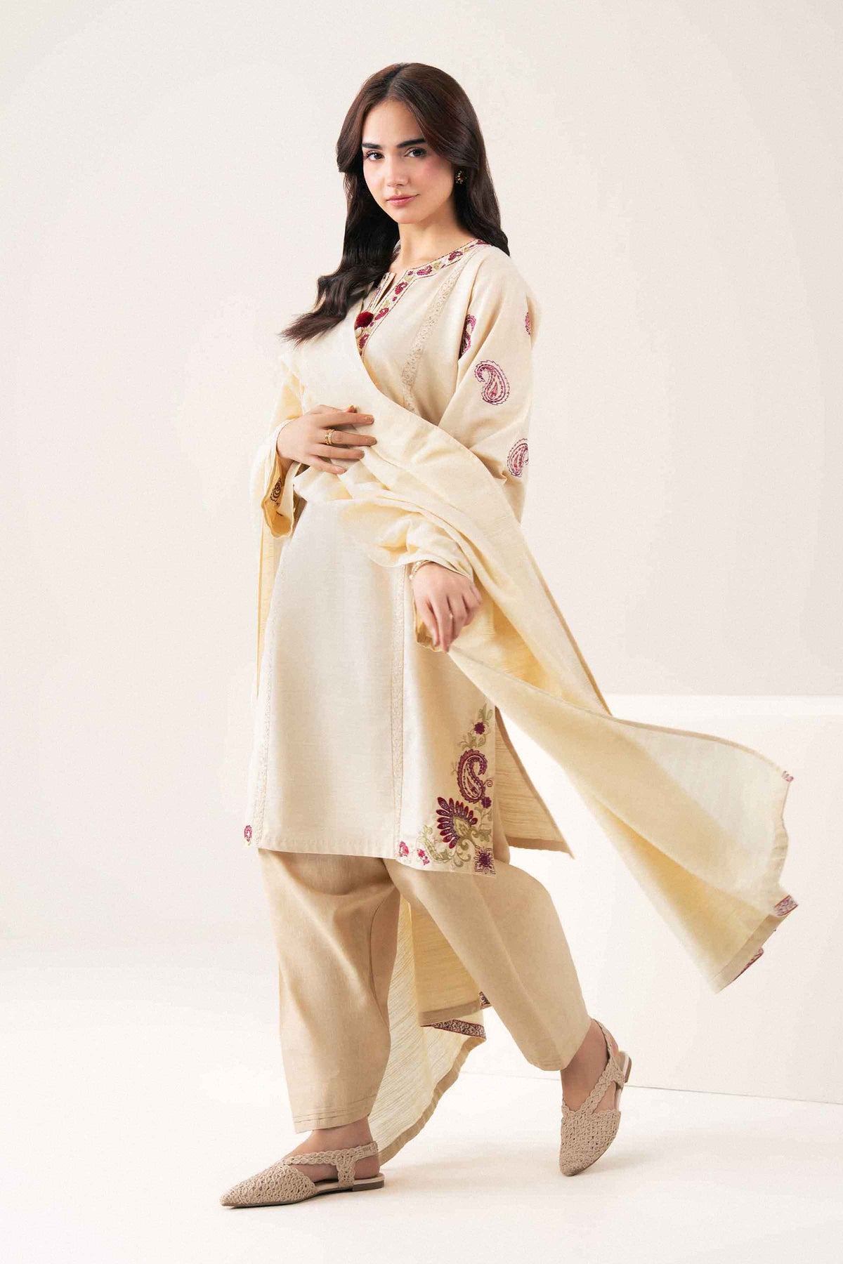 2 Piece - Embroidered Suit - ST2SDE-PRET26WV1-6 for Women - Pret Collection | Nishat UAE | Shop Online