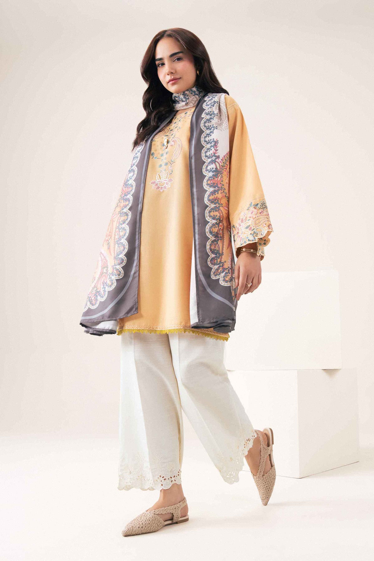 2 Piece - Printed Embroidered Suit - ST2SDE-PRET26WV2-6-for Women -  Pret Collection | Nishat UAE | Shop Online 
