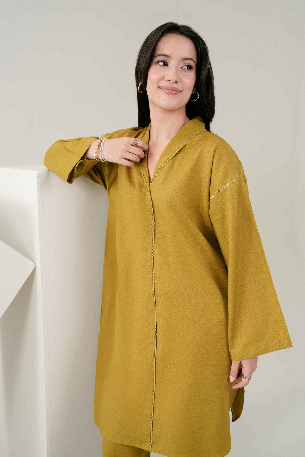 Green 2-Piece Solid Suit in Jacquard ready-to-wear