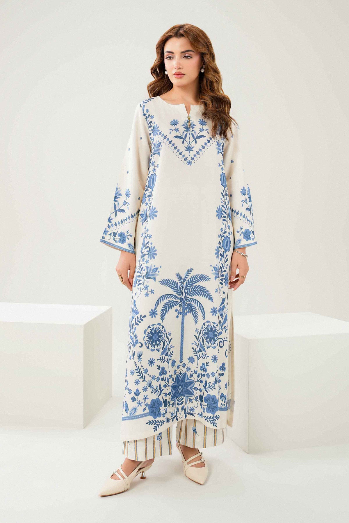 2 Piece - Printed Suit - ST2ST-PRET26WV3-14 for Women - Pret Collection | Nishat UAE | Shop Online