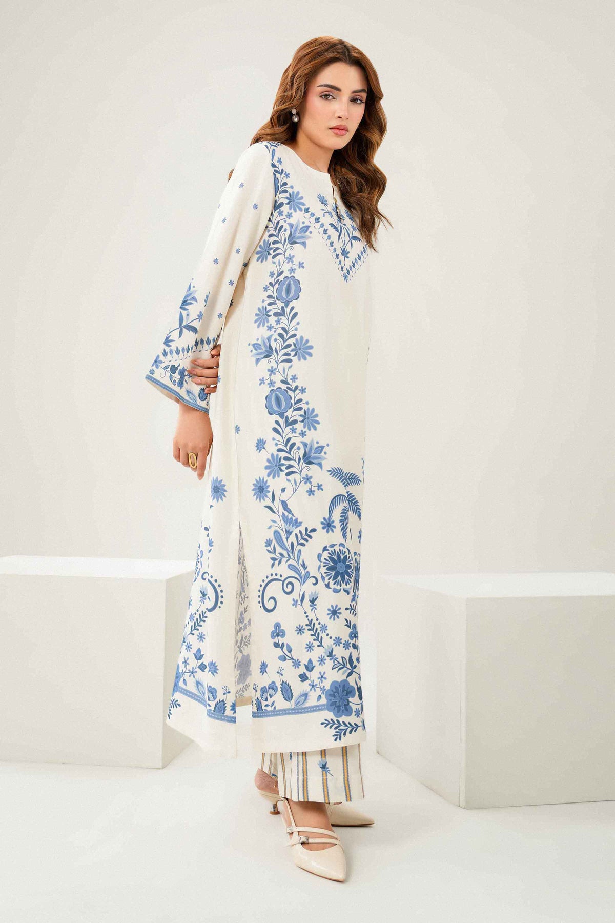 2 Piece - Printed Suit - ST2ST-PRET26WV3-14 for Women - Pret Collection | Nishat UAE | Shop Online