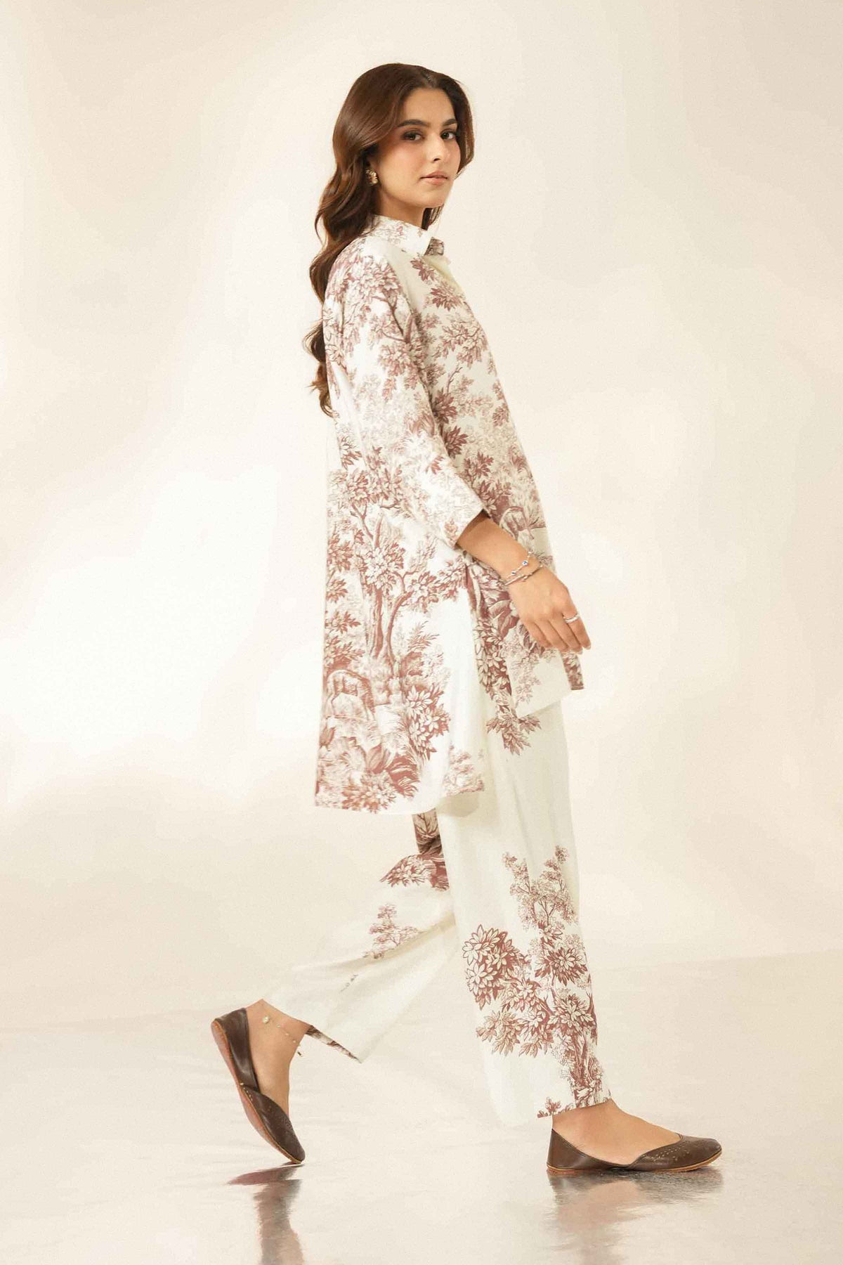 2 Piece - Printed Loungewear - ST2STE-LNG26WV2-10 for, - Pret Collection | Nishat | Shop Online 