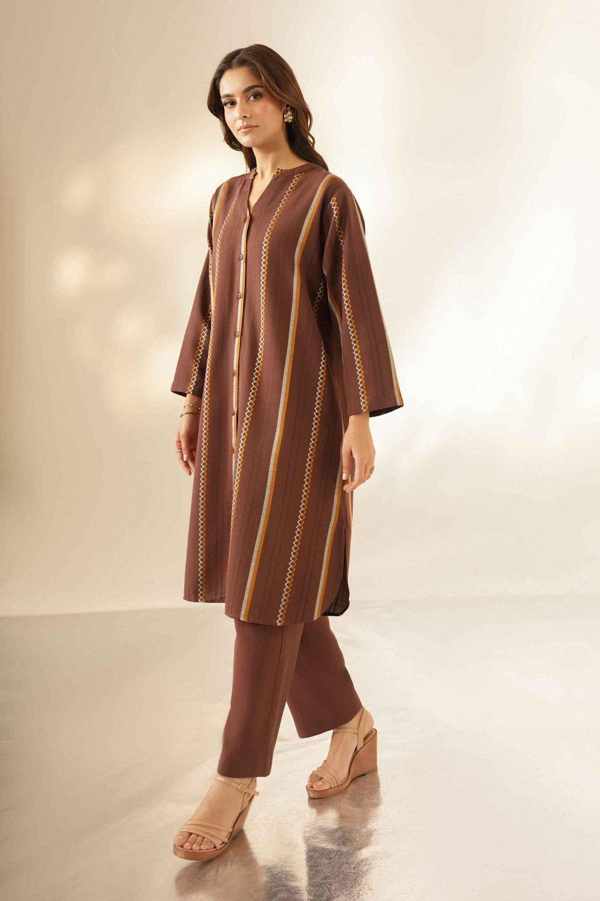 2 Piece - Embroidered Suit - ST2STE-LUXE26WV1-23 for, - Pret Collection | Nishat | Shop Online 