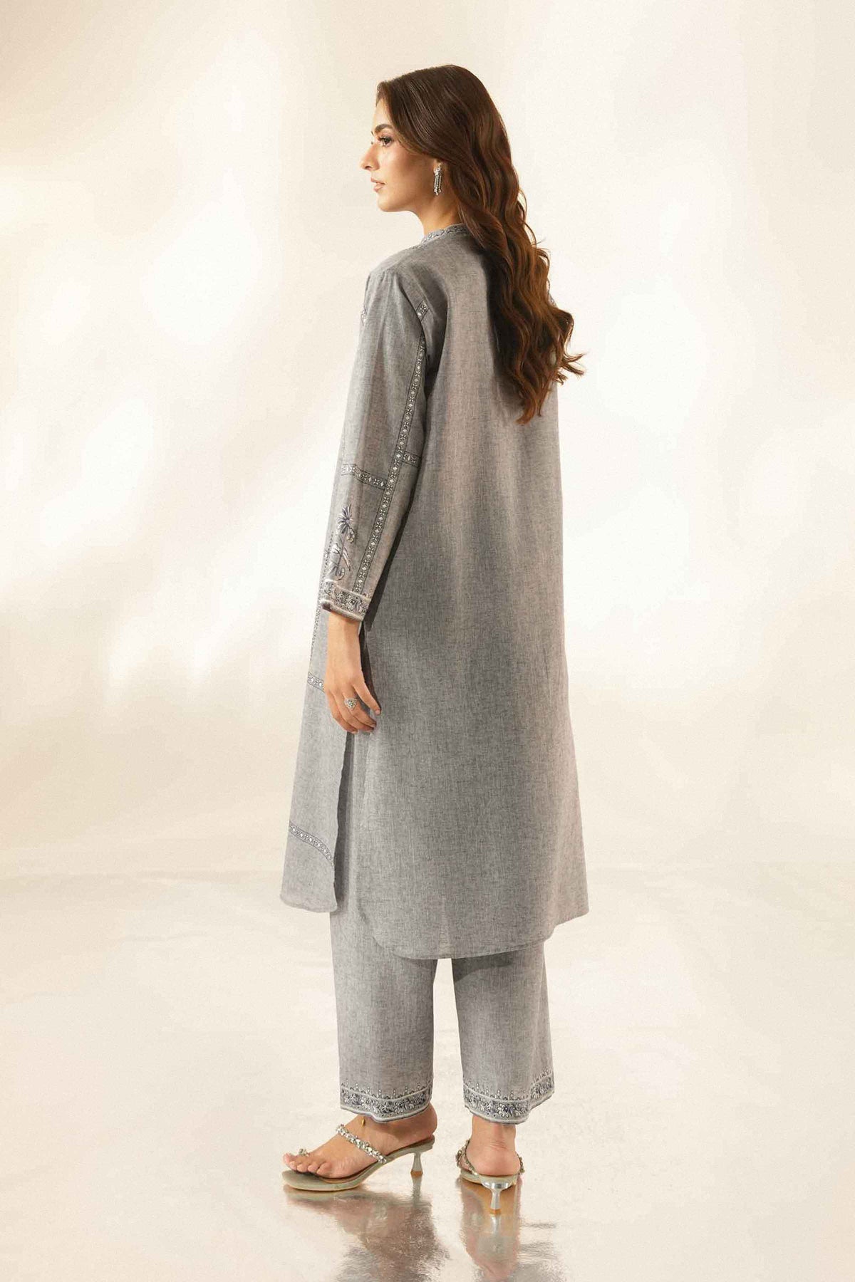 2 Piece -  Embroidered Suit - ST2STE-LUXE26WV1-26