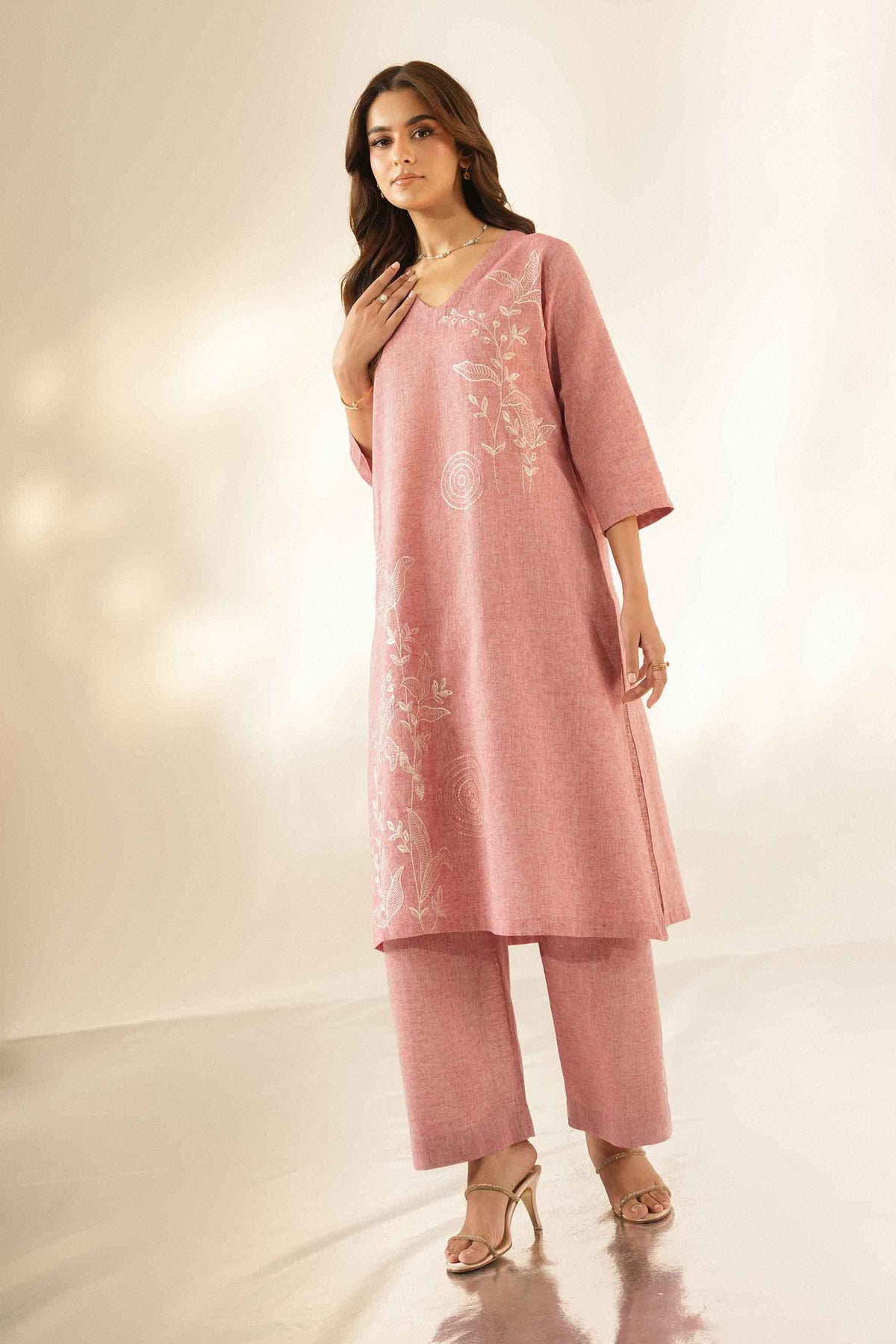 2 Piece - Embroidered Suit - ST2STE-LUXE26WV1-27 for, - Pret Collection | Nishat | Shop Online 