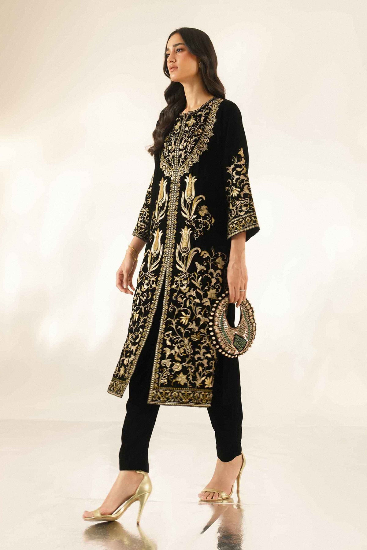 2 Piece - Embroidered Suit - ST2STE-LUXE26WV1-3 for, - Pret Collection | Nishat | Shop Online 