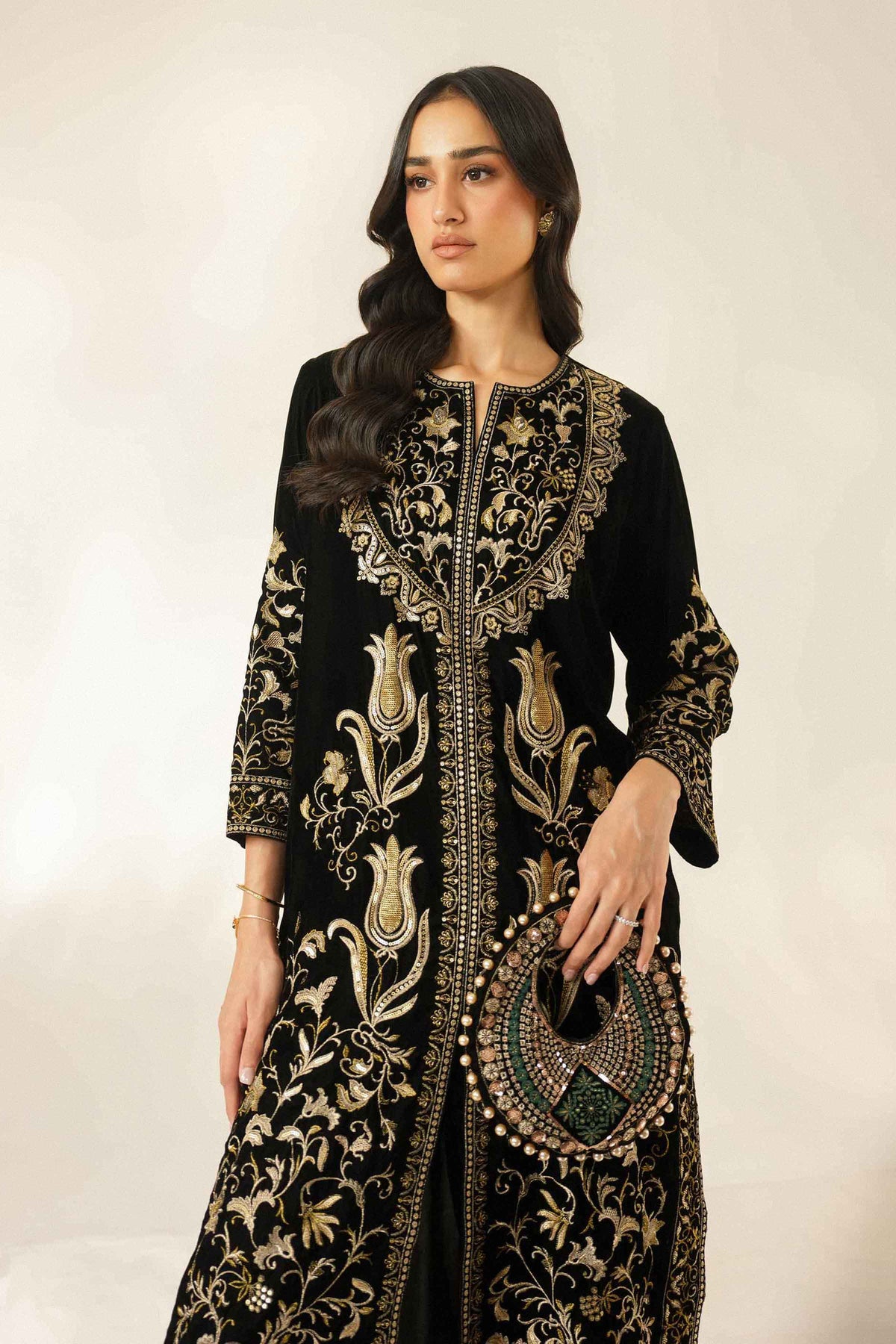2 Piece - Embroidered Suit - ST2STE-LUXE26WV1-3 for, - Pret Collection | Nishat | Shop Online 