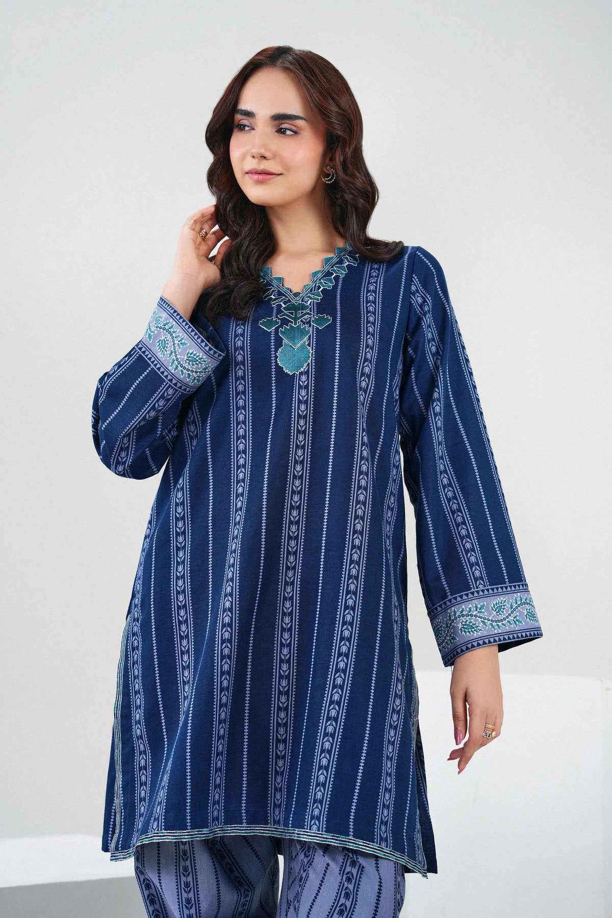 2 Piece - Printed Embroidered Suit - ST2STE-PRET26WV1-3 for, - Pret Collection | Nishat | Shop Online 