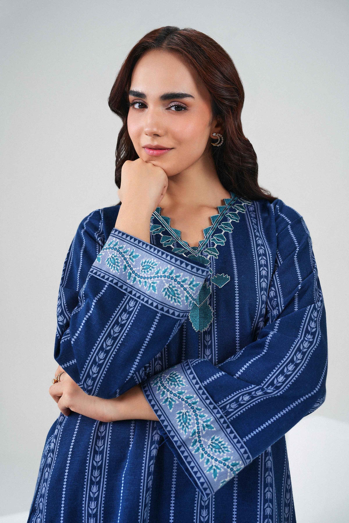 2 Piece - Printed Embroidered Suit - ST2STE-PRET26WV1-3 for, - Pret Collection | Nishat | Shop Online 