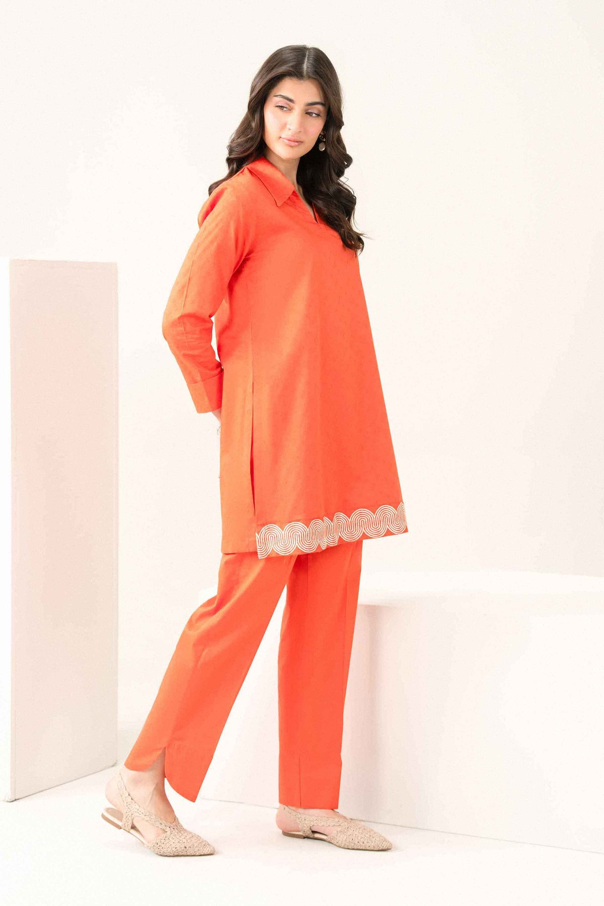 2 Piece - Embroidered Suit - ST2STE-PRET26WV2-15-for Women -  Pret Collection | Nishat UAE | Shop Online 