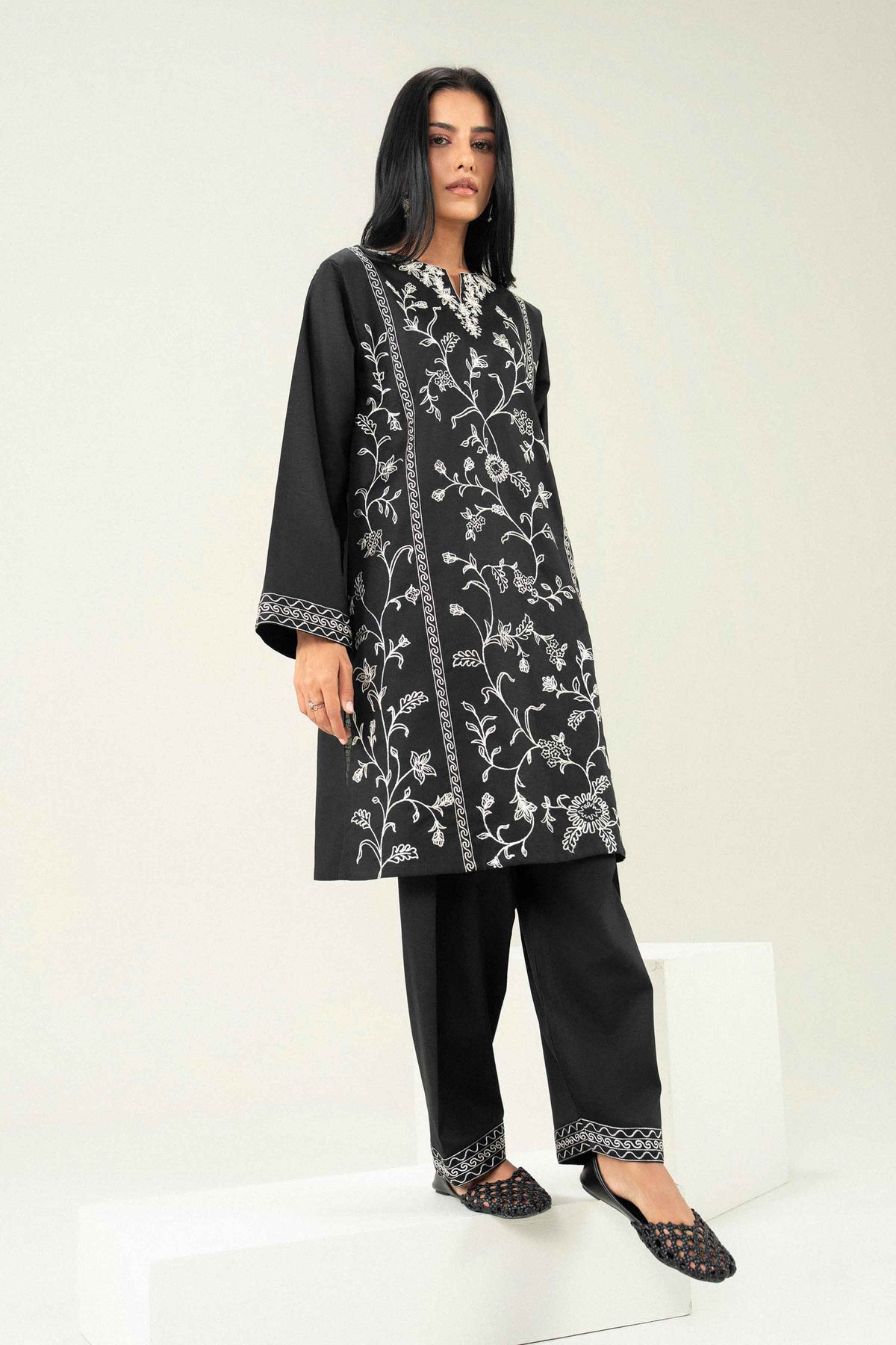 2 Piece - Embroidered Suit - ST2STE-PRET26WV2-19 for, - Pret Collection | Nishat | Shop Online 