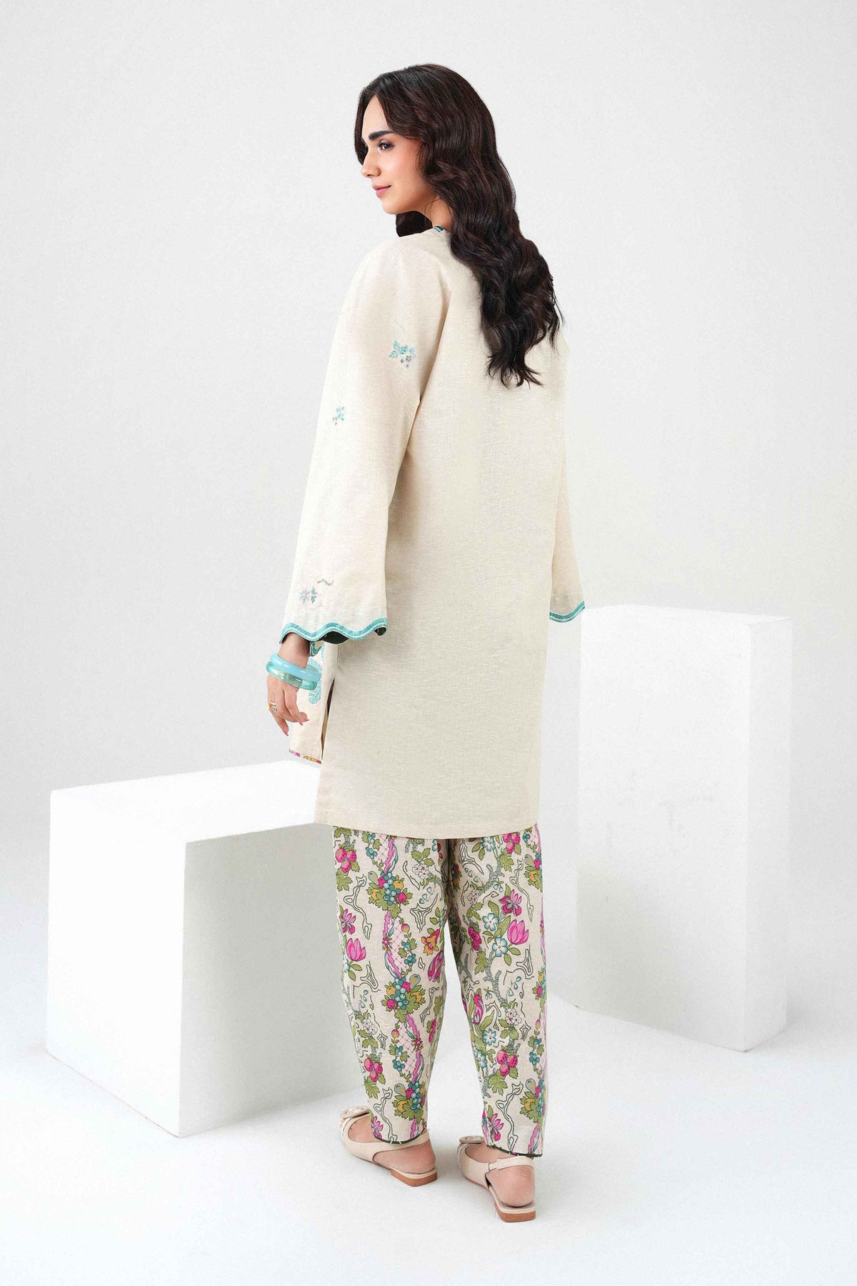 2 Piece - Printed Embroidered Suit - ST2STE-PRET26WV2-23 for, - Pret Collection | Nishat | Shop Online 