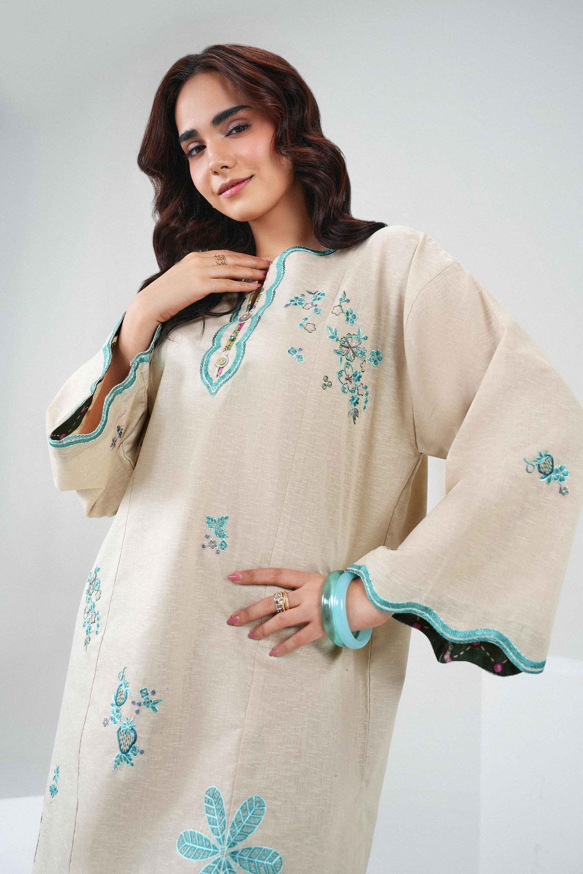 2 Piece - Printed Embroidered Suit - ST2STE-PRET26WV2-23 for, - Pret Collection | Nishat | Shop Online 