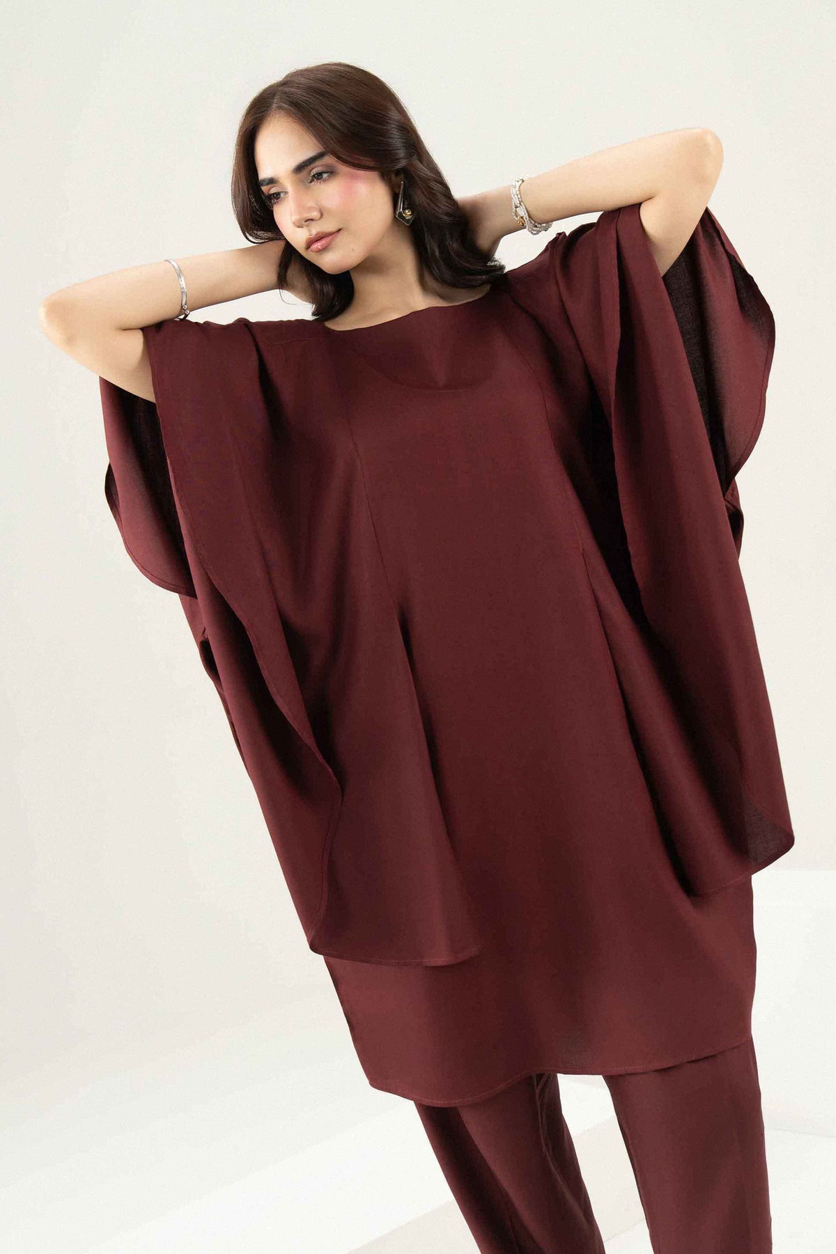Purple 2-Piece Solid Suit in Linen ready-to-wear