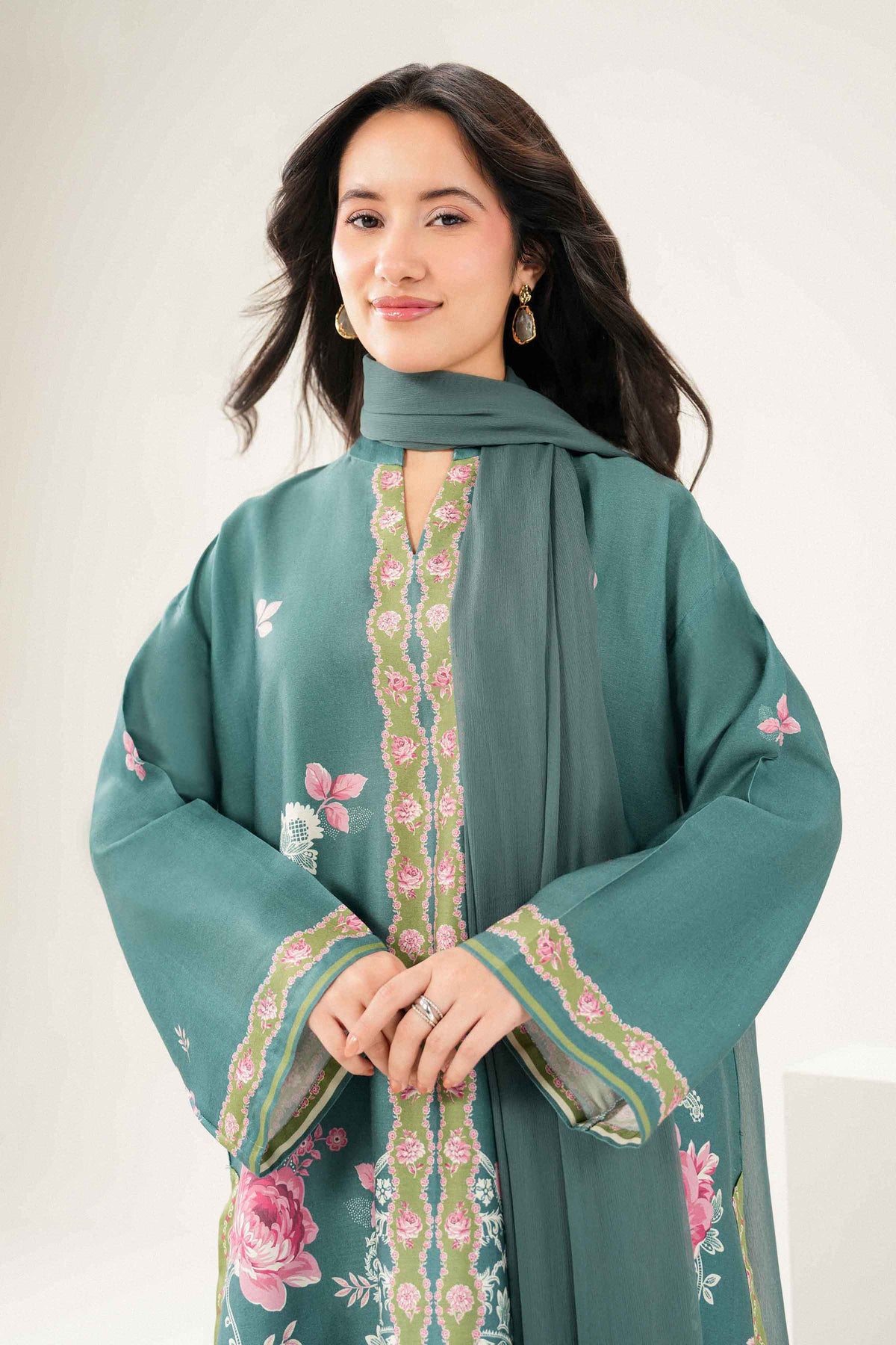 3 Piece - Printed Suit - ST3P-PRET26WV1-4 for Women - Pret Collection | Nishat UAE | Shop Online