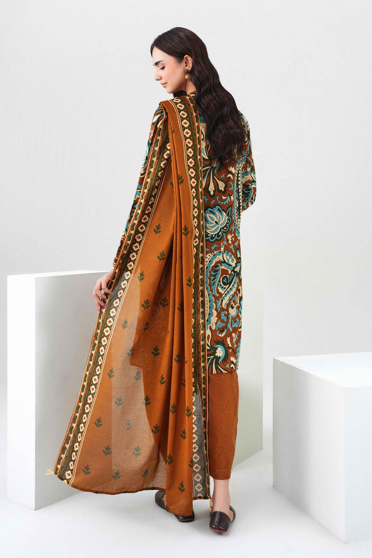 3 Piece - Printed Suit - ST3P-PRET26WV1-5
