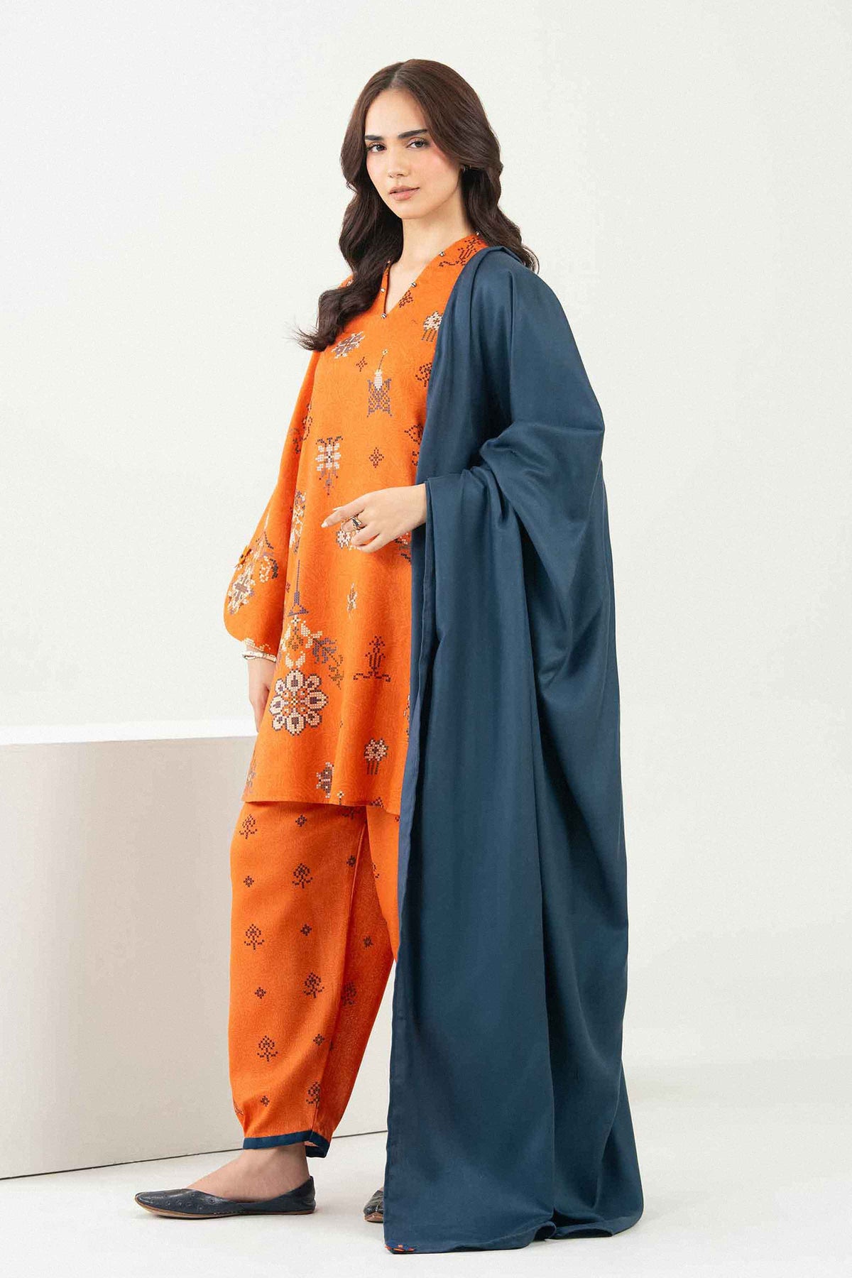 3 Piece - Printed Suit - ST3P-PRET26WV2-14-for Women -  Pret Collection | Nishat UAE | Shop Online 
