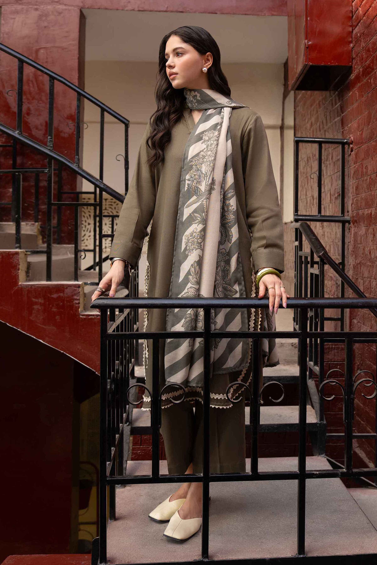 3 Piece - Printed Suit - ST3P-PRET26WV2-4 for Women - Pret Collection | Nishat UAE | Shop Online