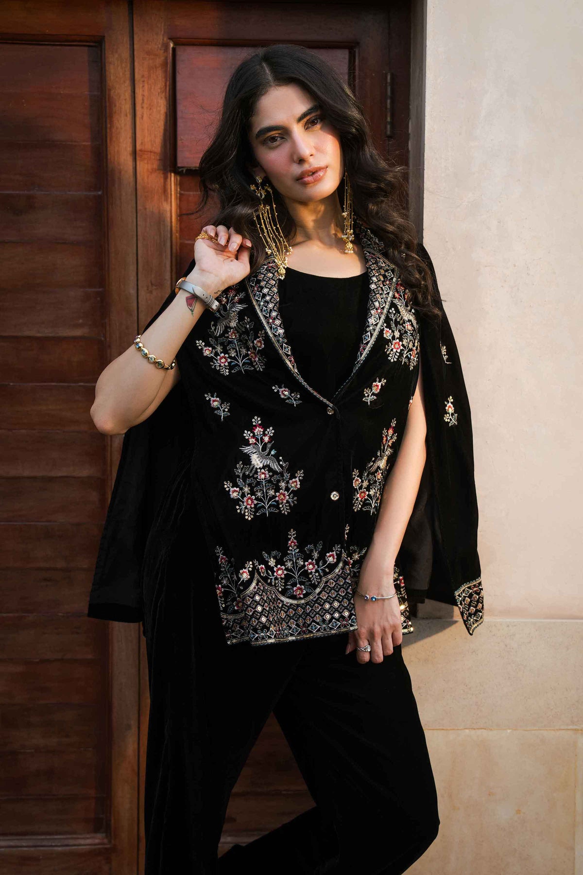 3 Piece - Embroidered Suit - ST3PE-LUXE26WV1-11