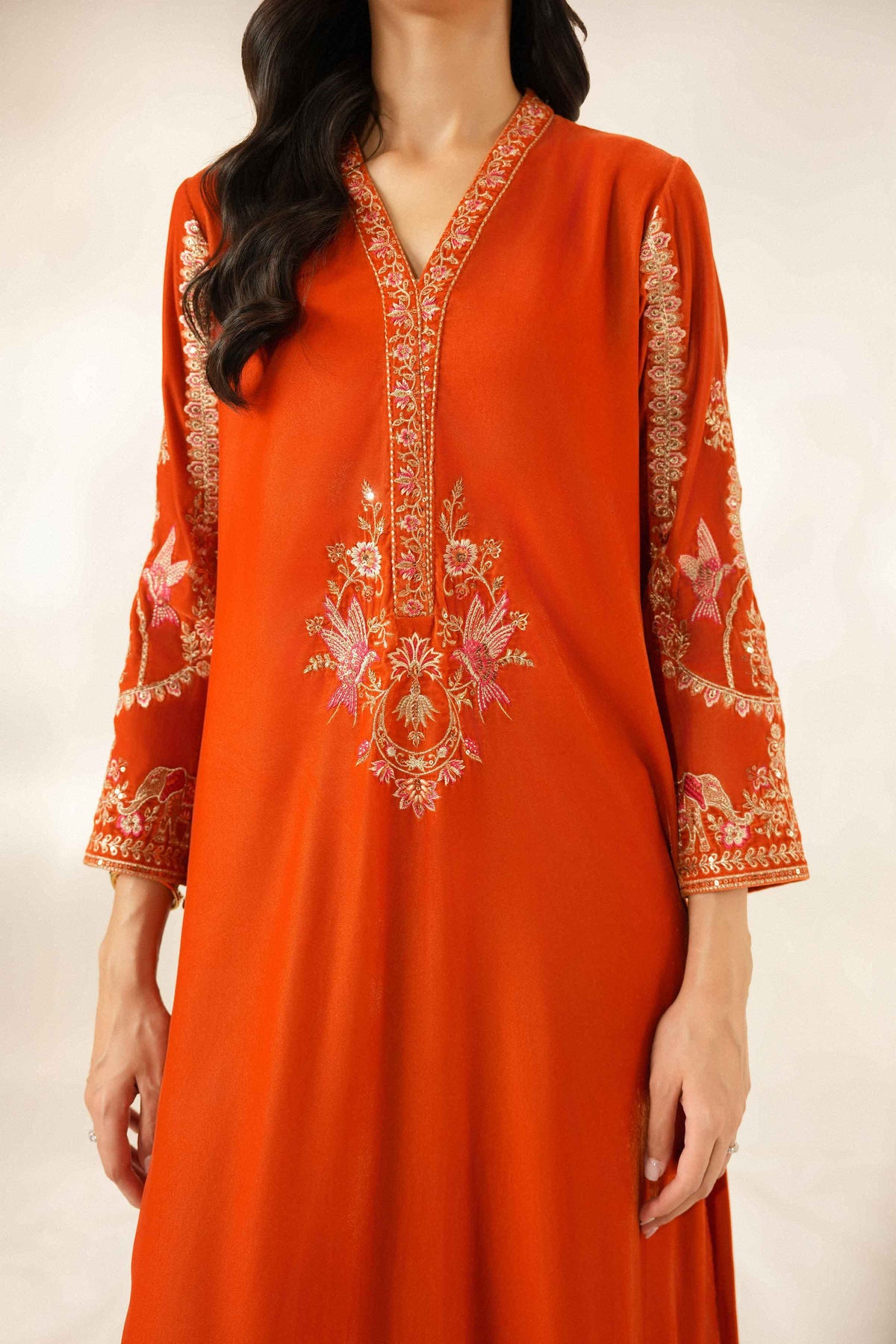 3 Piece - Embroidered Suit - ST3PE-LUXE26WV1-9
