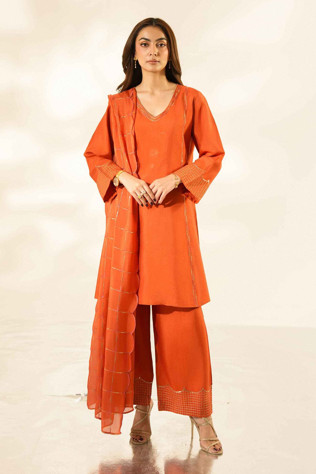 3 PIECE - EMBROIDERED SUIT - ST3PE-LUXE26WV2-39