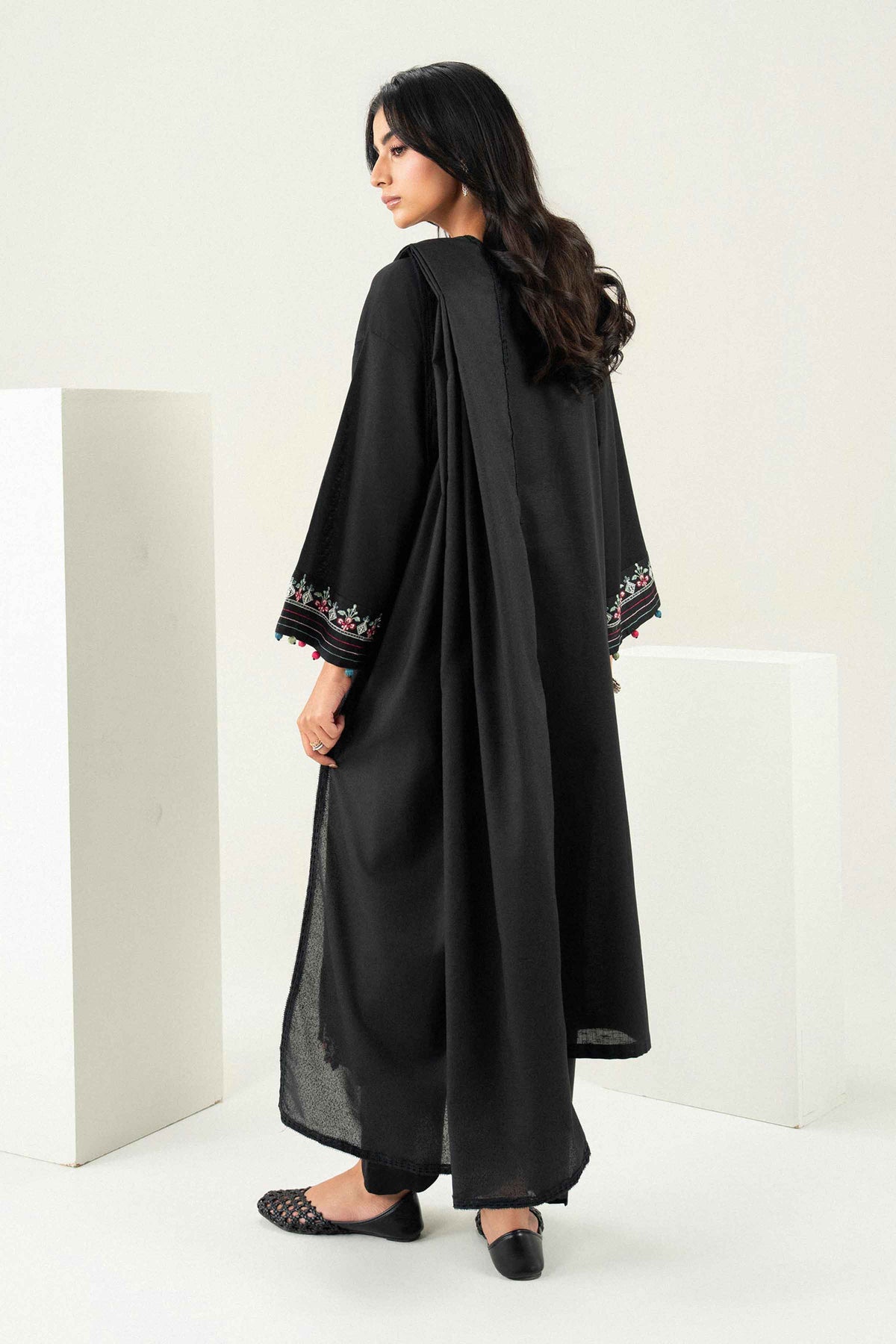 3 Piece - Embroidered Suit - ST3PE-PRET26WV1-18