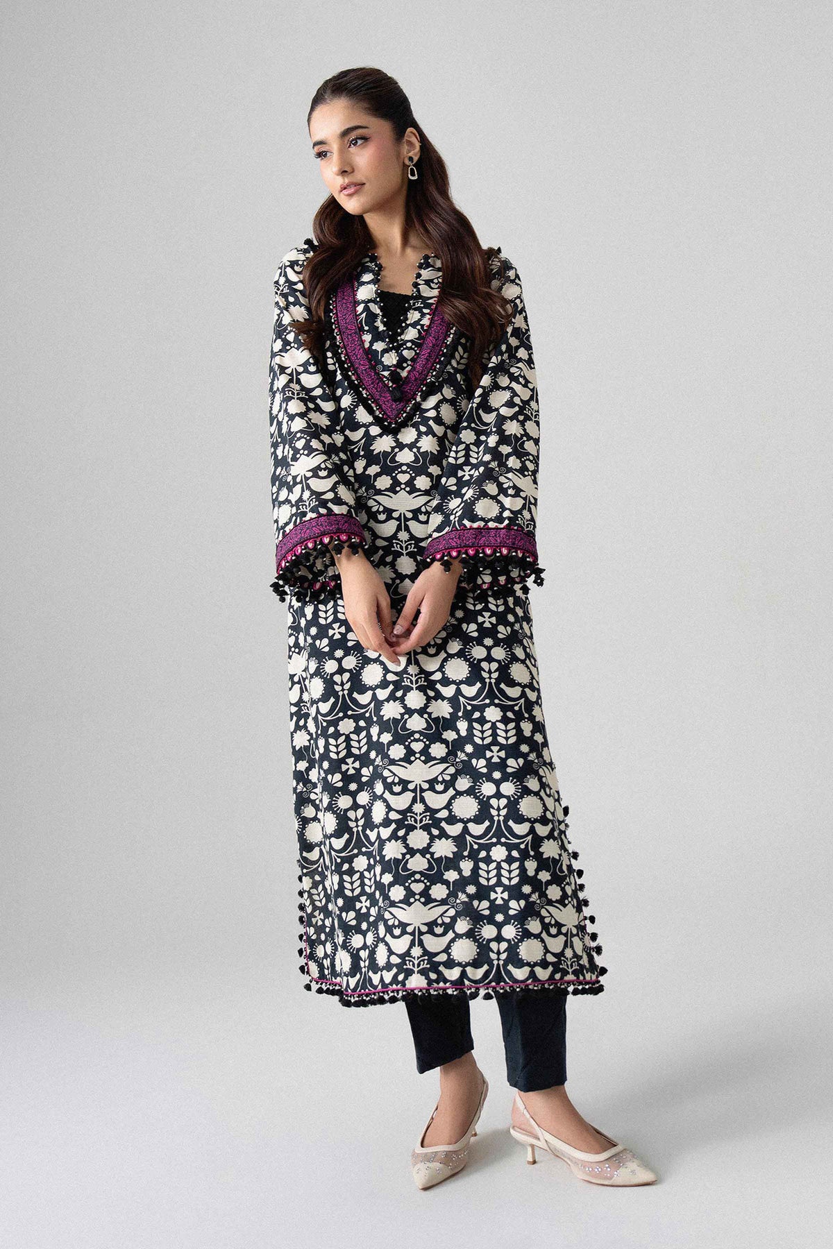 2 Piece - Printed Suit - U2ST-NISHA26WV1-11