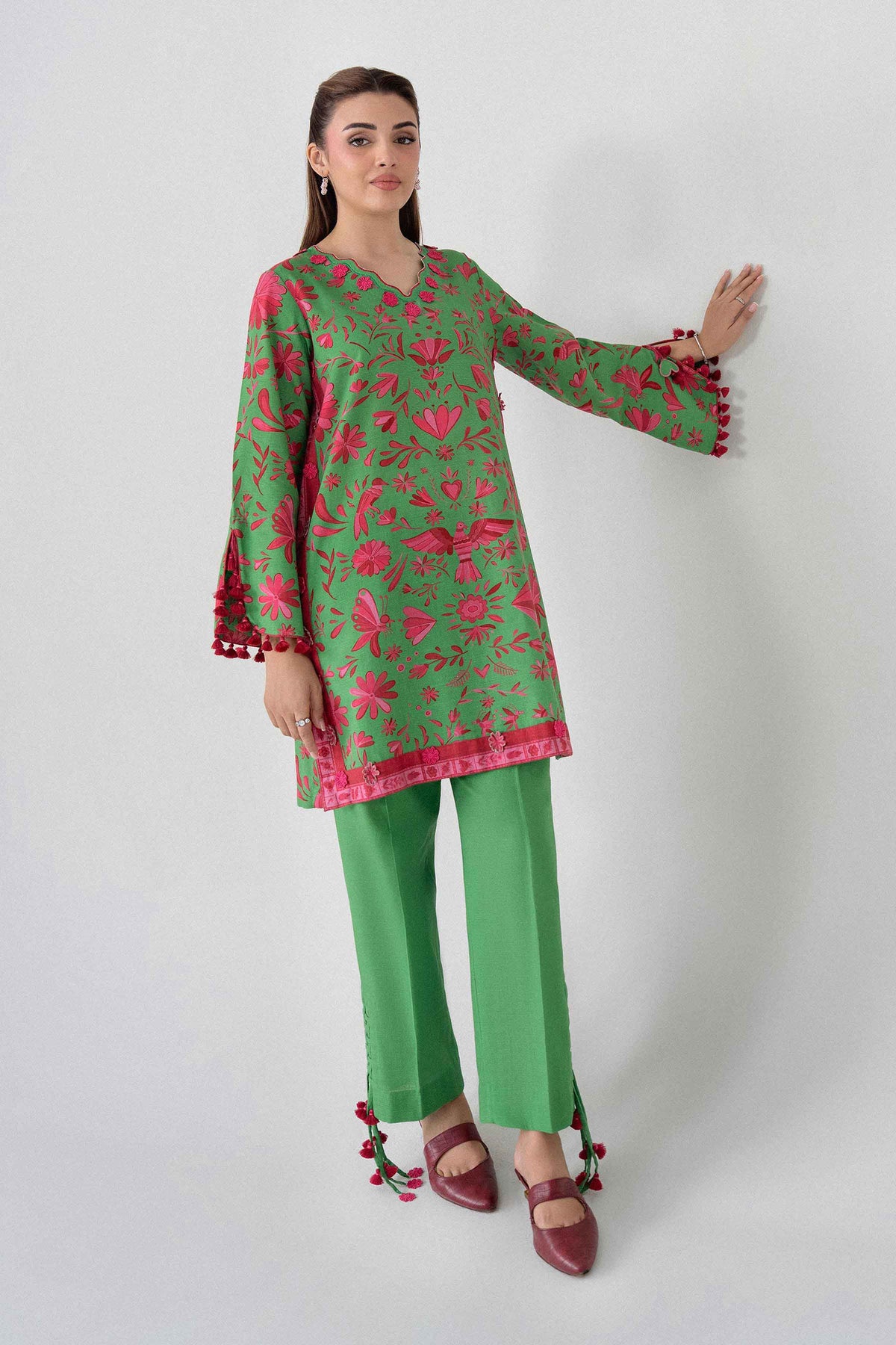 2 Piece - Printed Suit - U2ST-NISHA26WV1-13