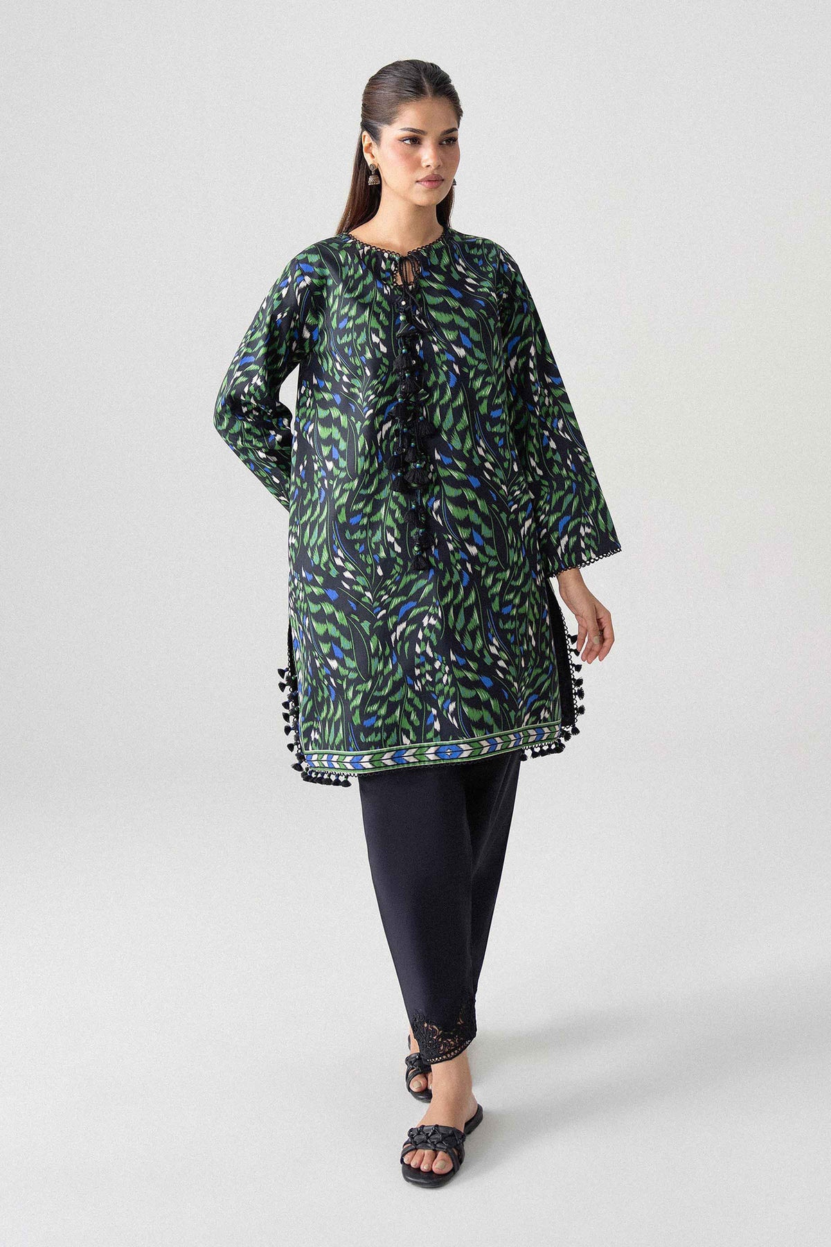 2 Piece - Printed Suit - U2ST-NISHA26WV1-26
