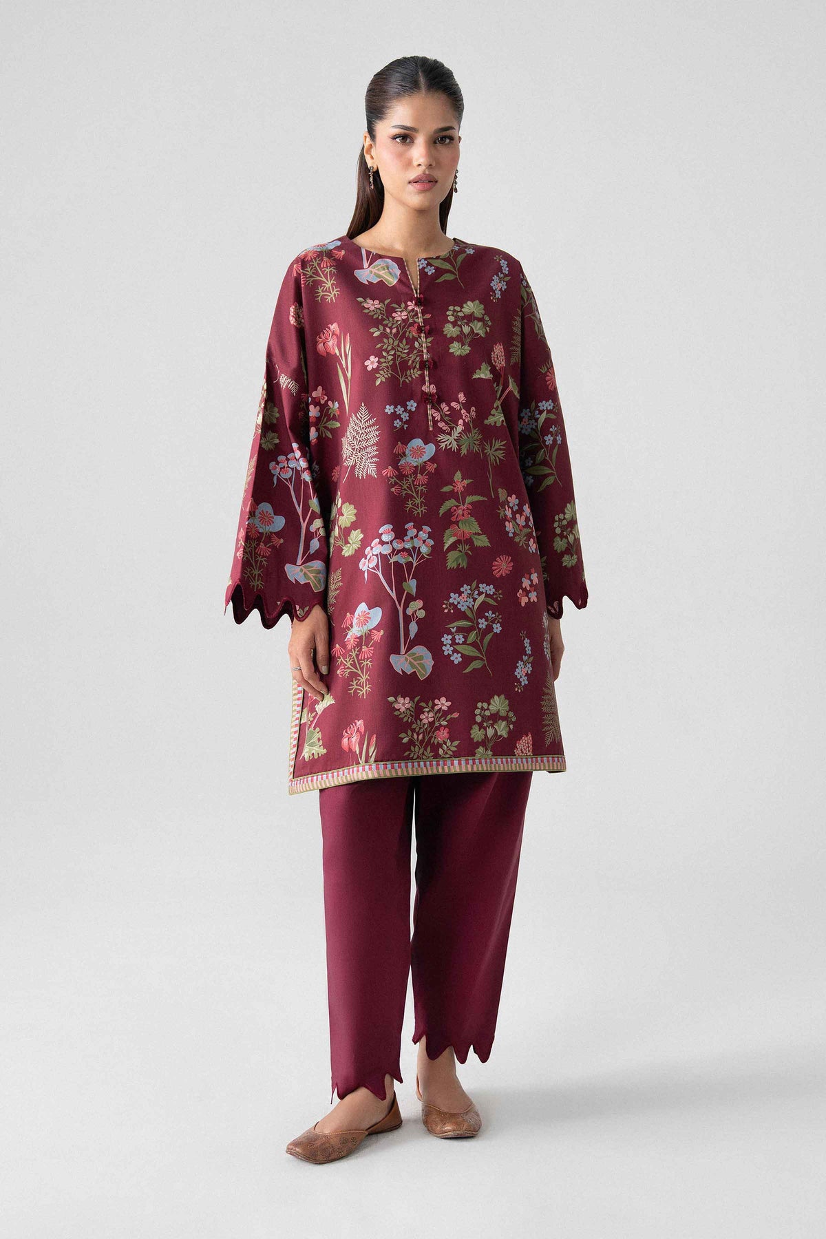 2 Piece - Printed Suit - U2ST-NISHA26WV1-28