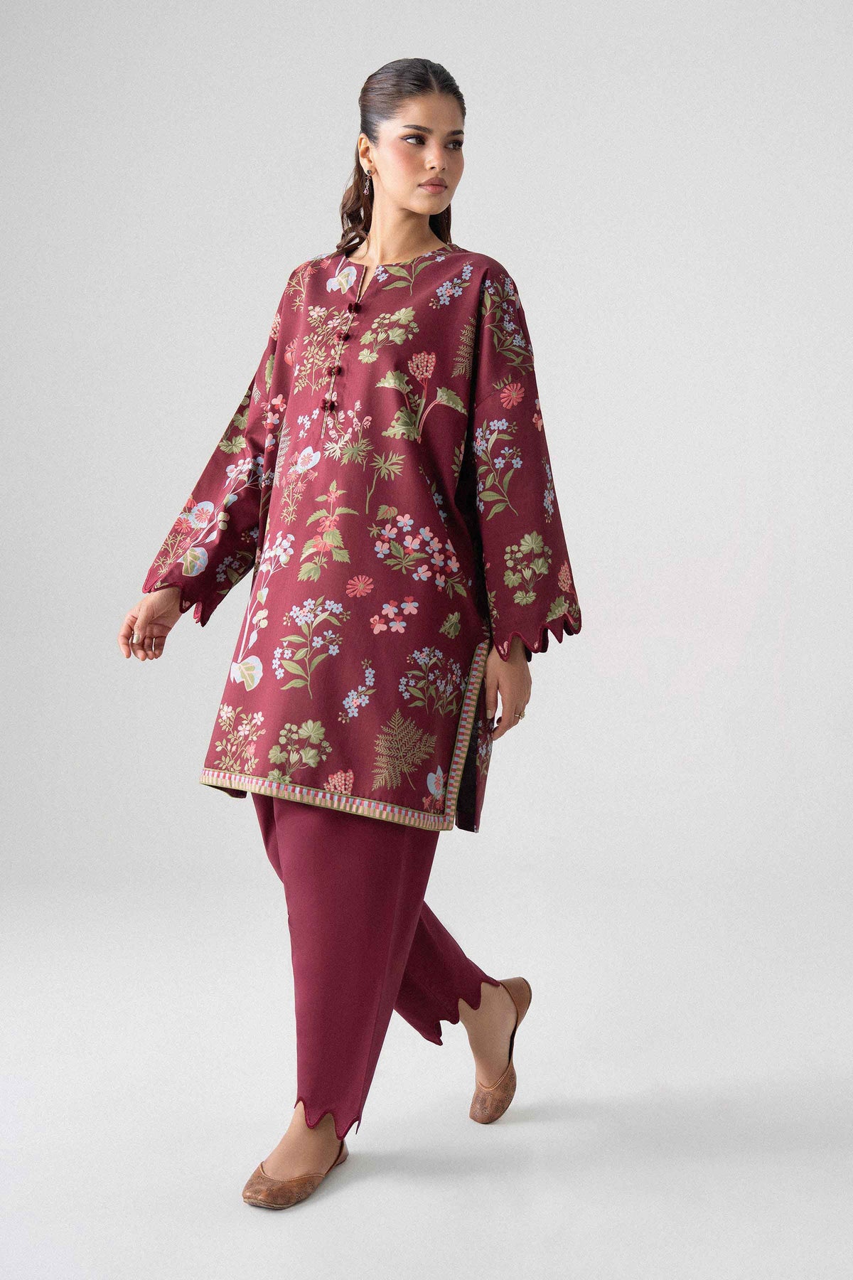 2 Piece - Printed Suit - U2ST-NISHA26WV1-28