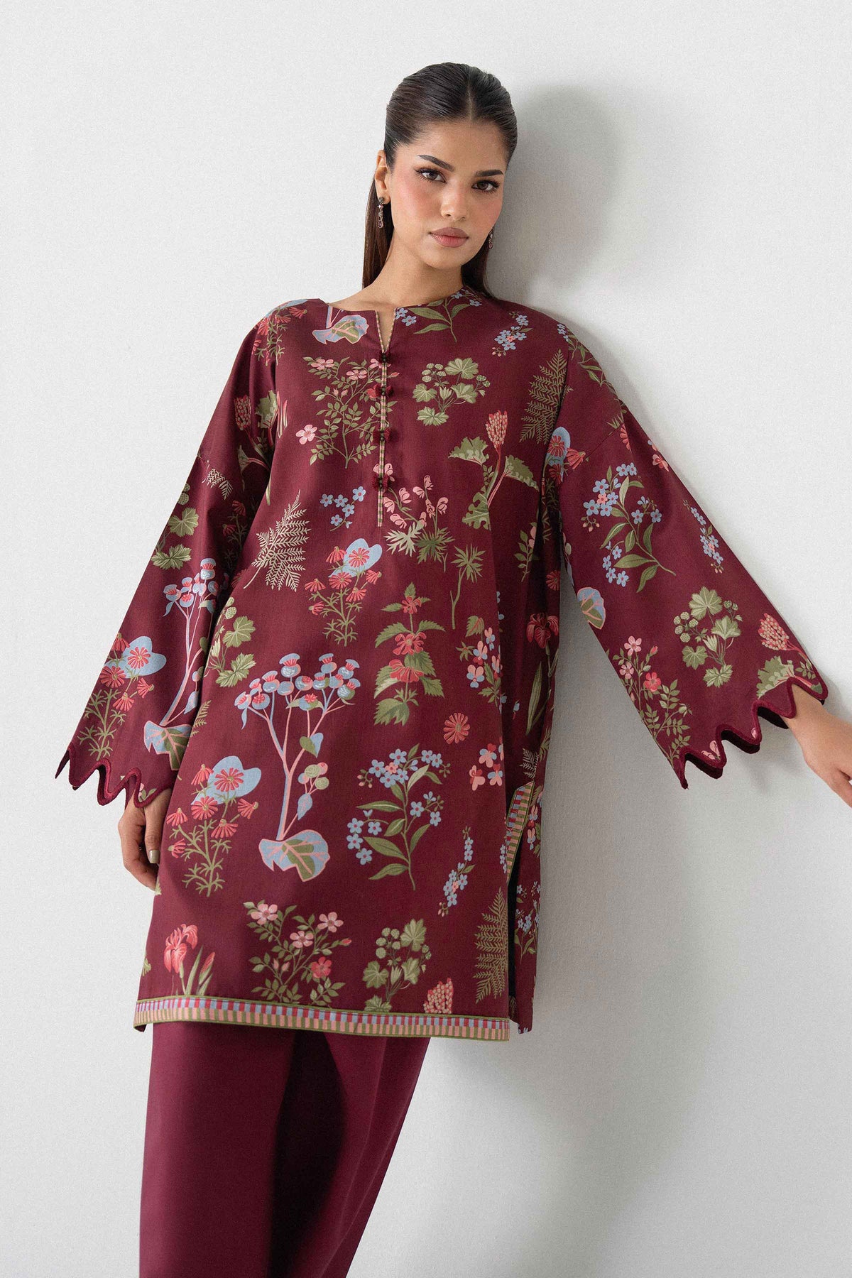 2 Piece - Printed Suit - U2ST-NISHA26WV1-28