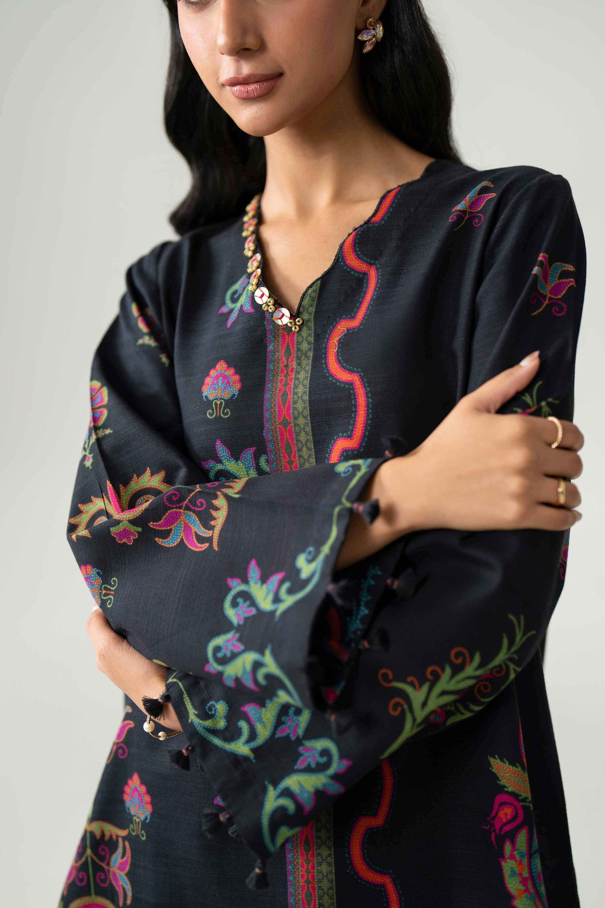2 Piece - Digital Printed Suit - U2ST-NISHA26WV1-40