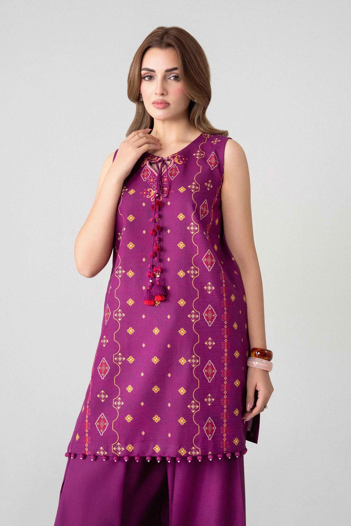 2 Piece - Digital Printed Suit - U2ST-NISHA26WV1-47
