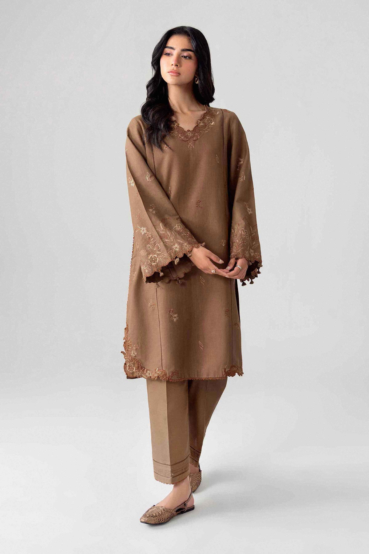 2 Piece - Embroidered Suit - U2STE-NISHA26WV1-19